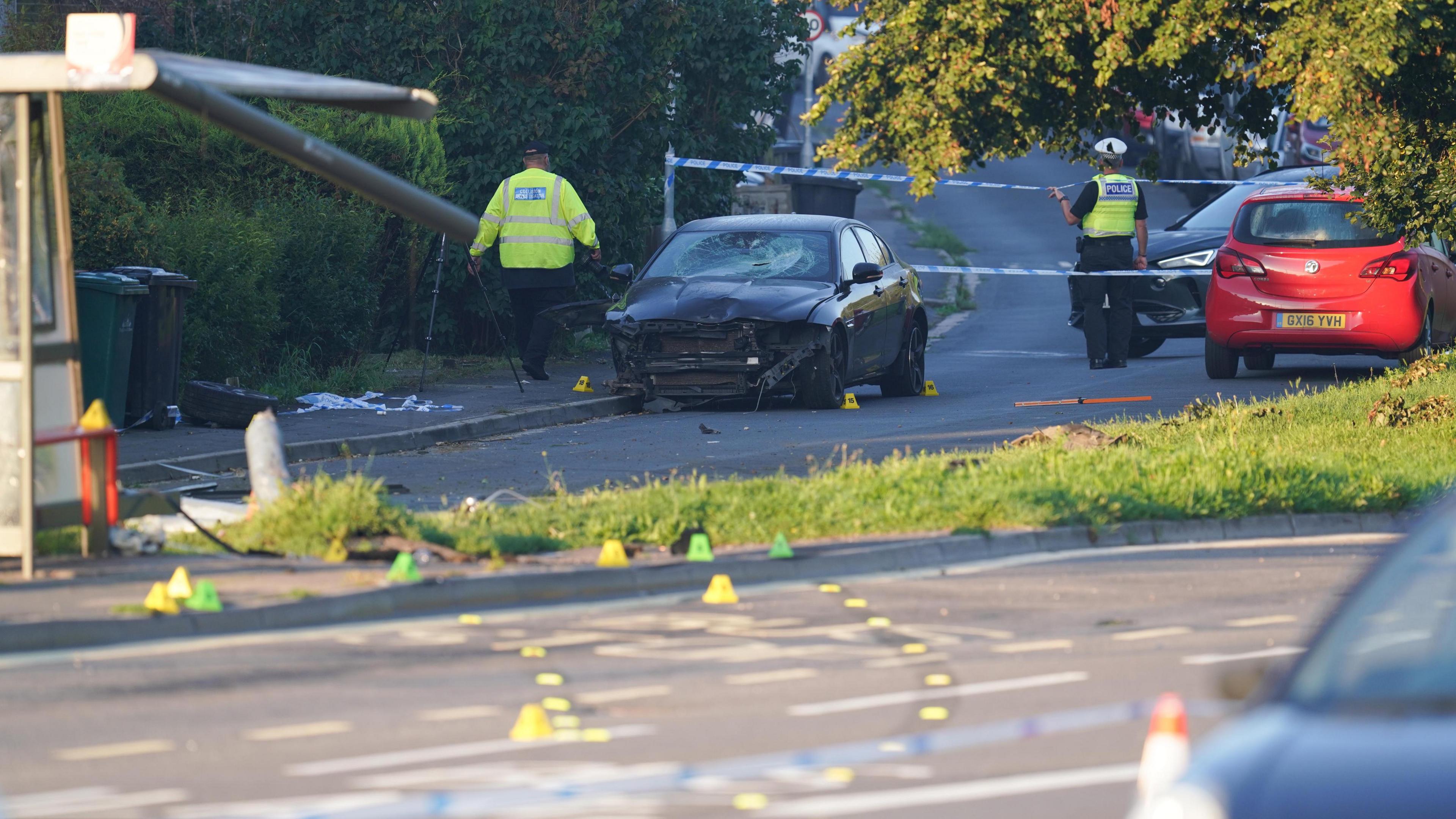 Crash in Brighton