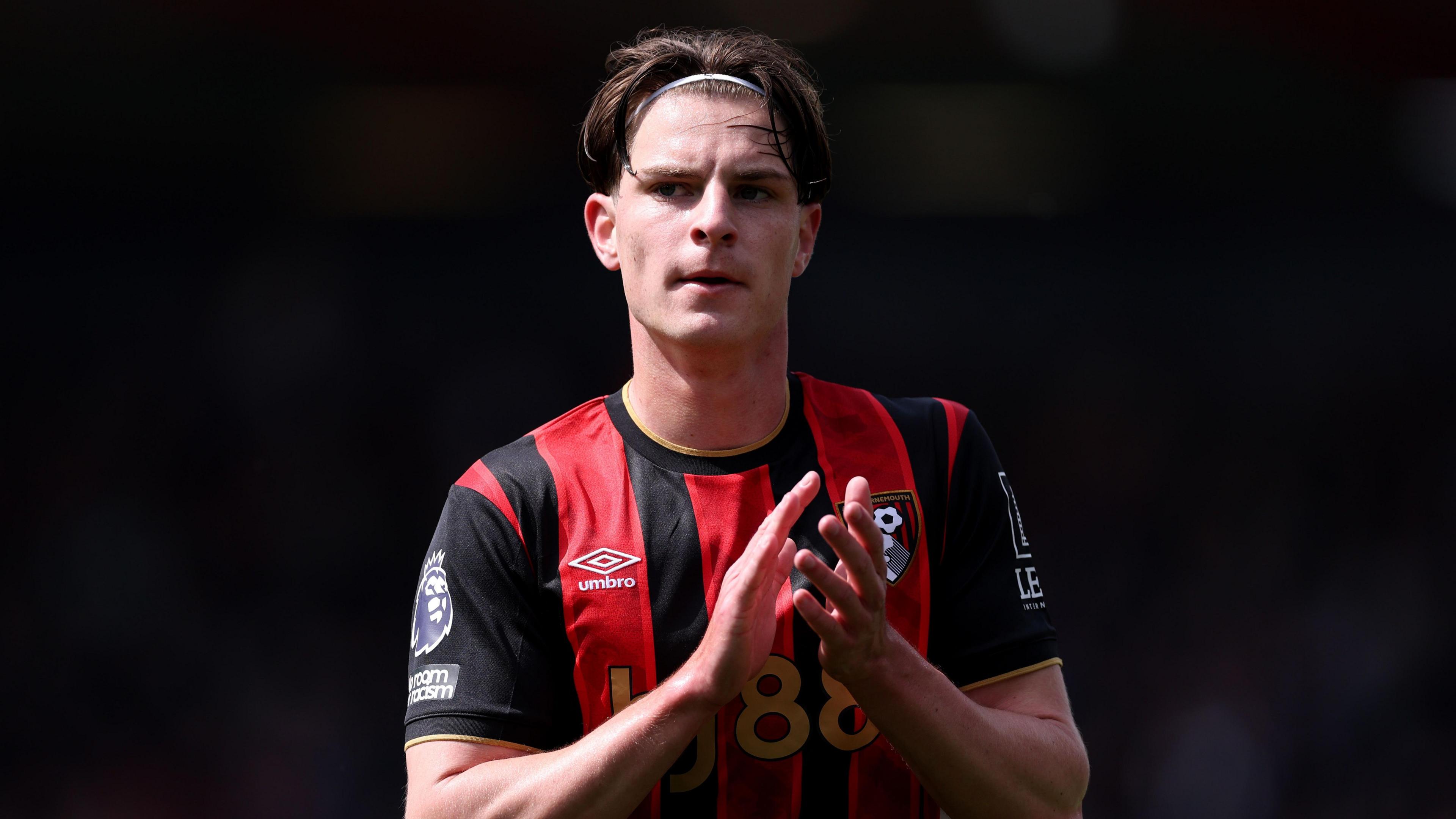 Alex Scott playing for Bournemouth