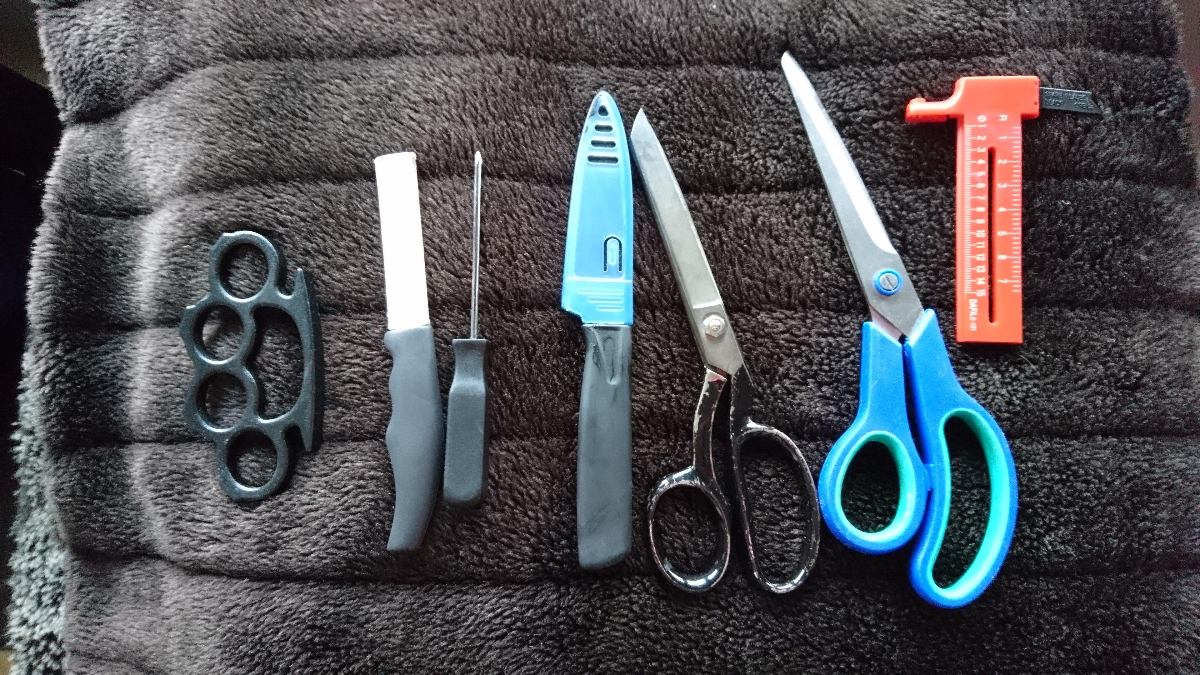 Josef's weapons found in his room