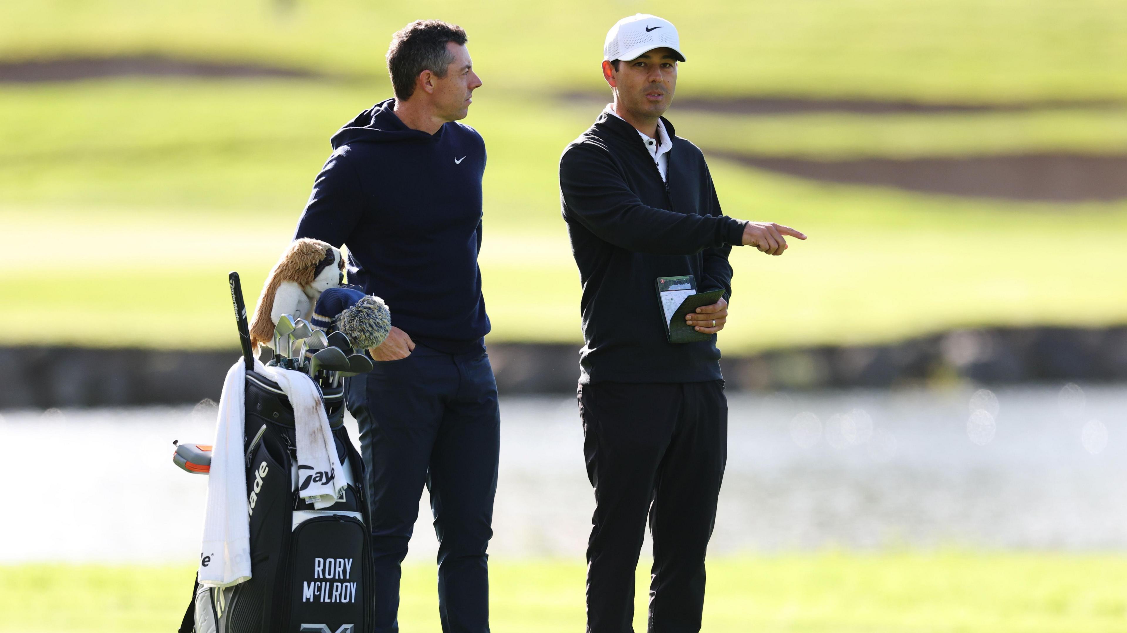 Rory McIlroy and Harry Diamond