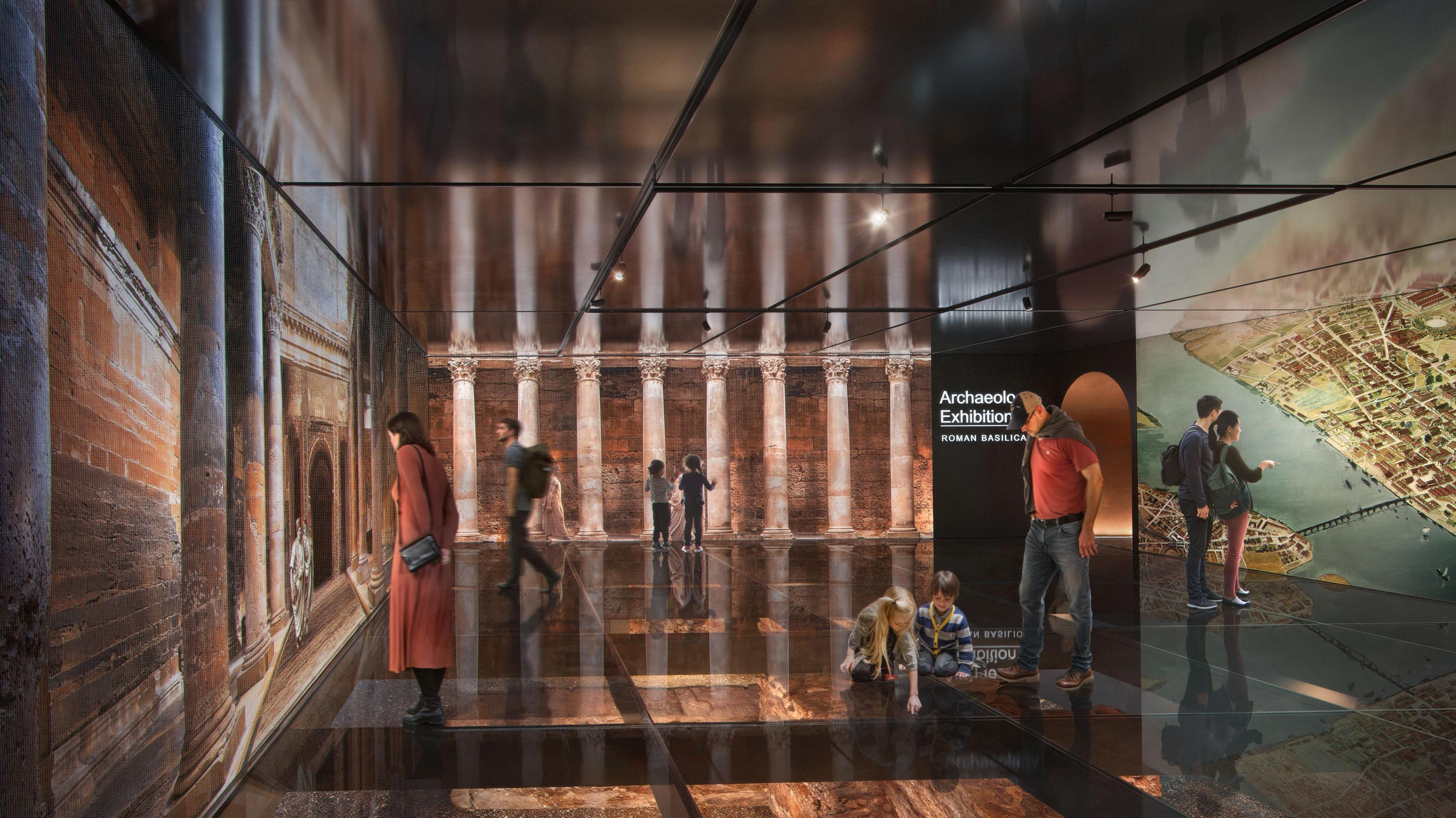 CGI of the exhibition and what it is to look like