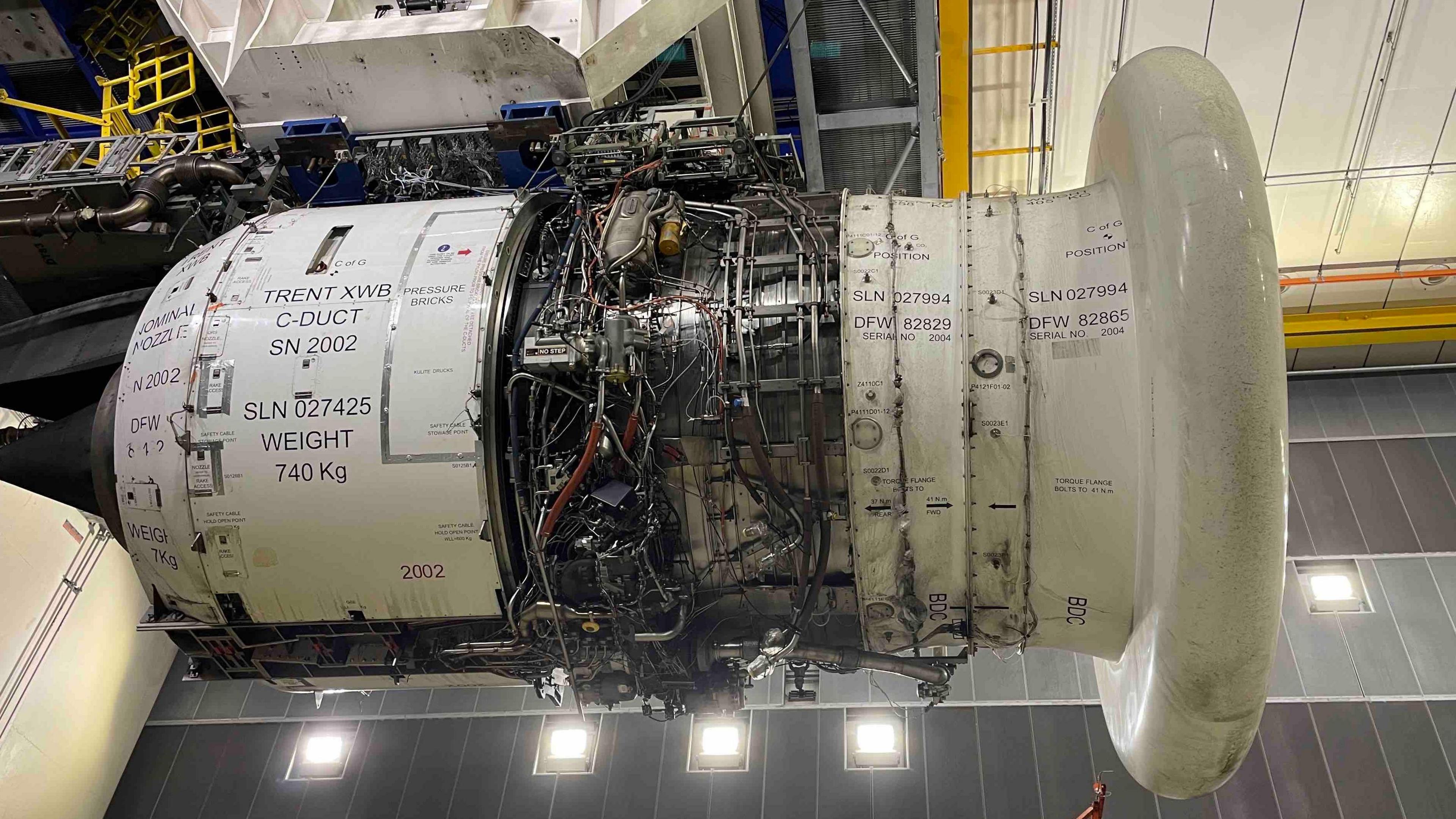 The Trent XWB-97 that is regularly used in the Middle East