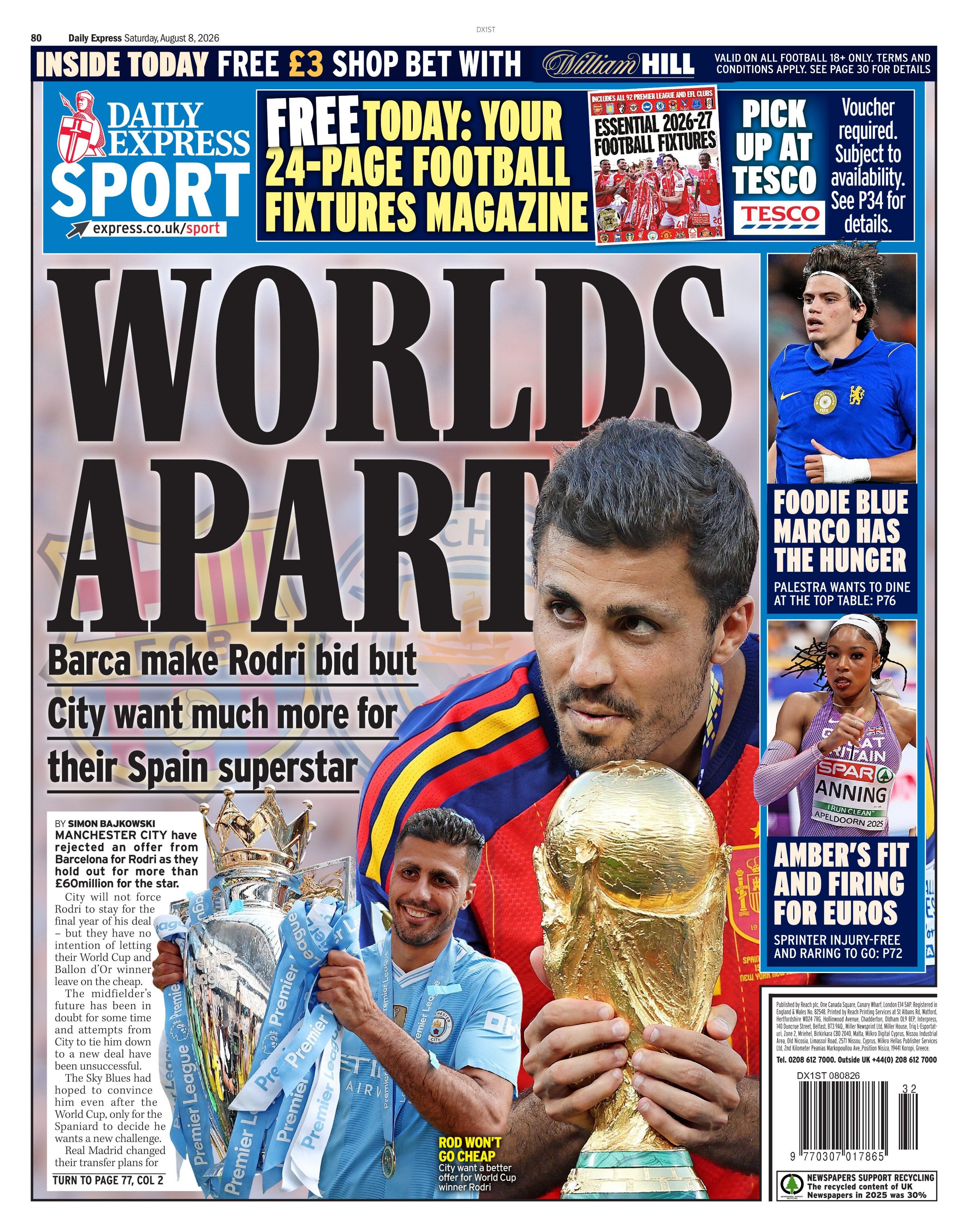 Express back page