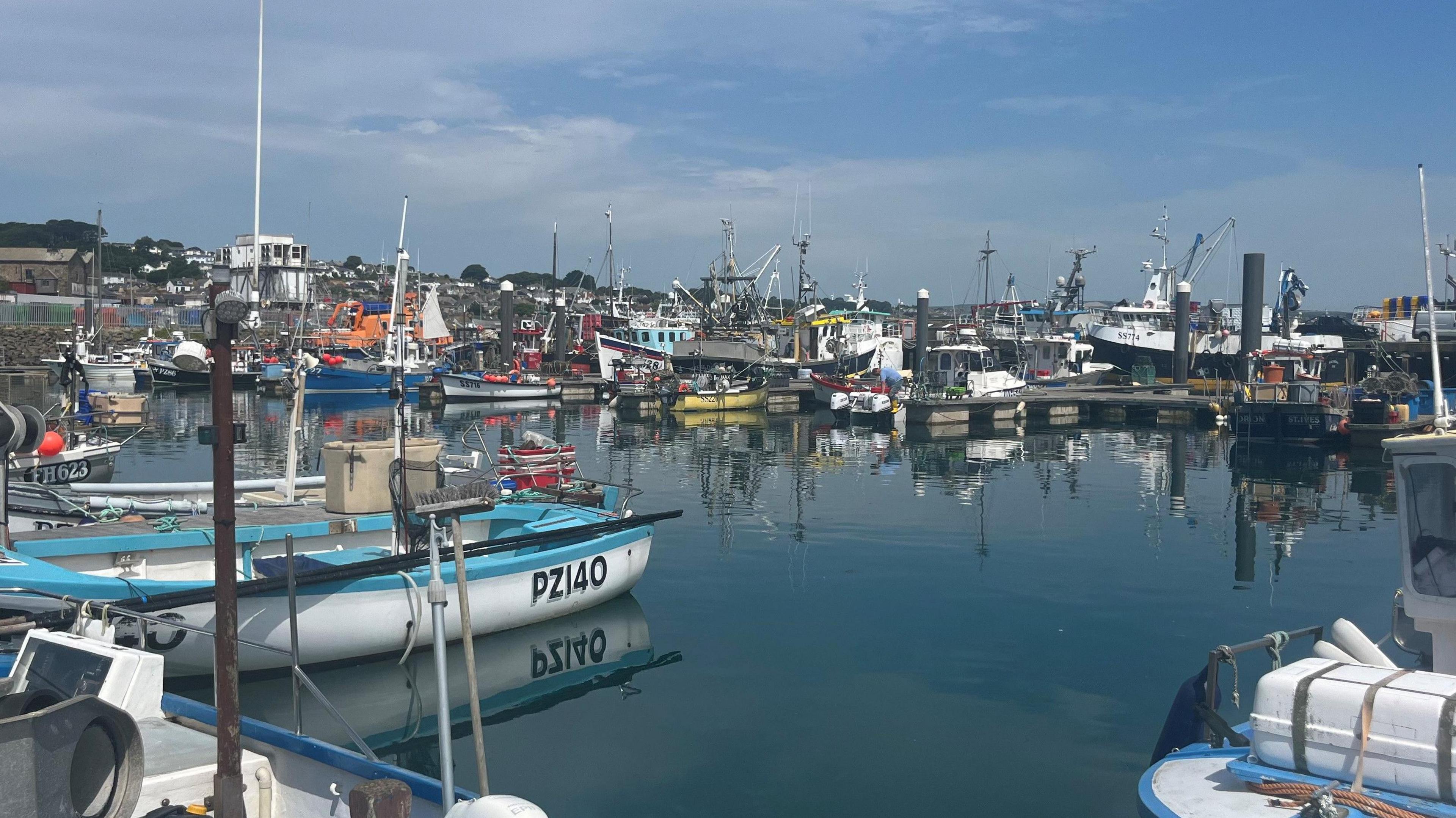 Newlyn harbour