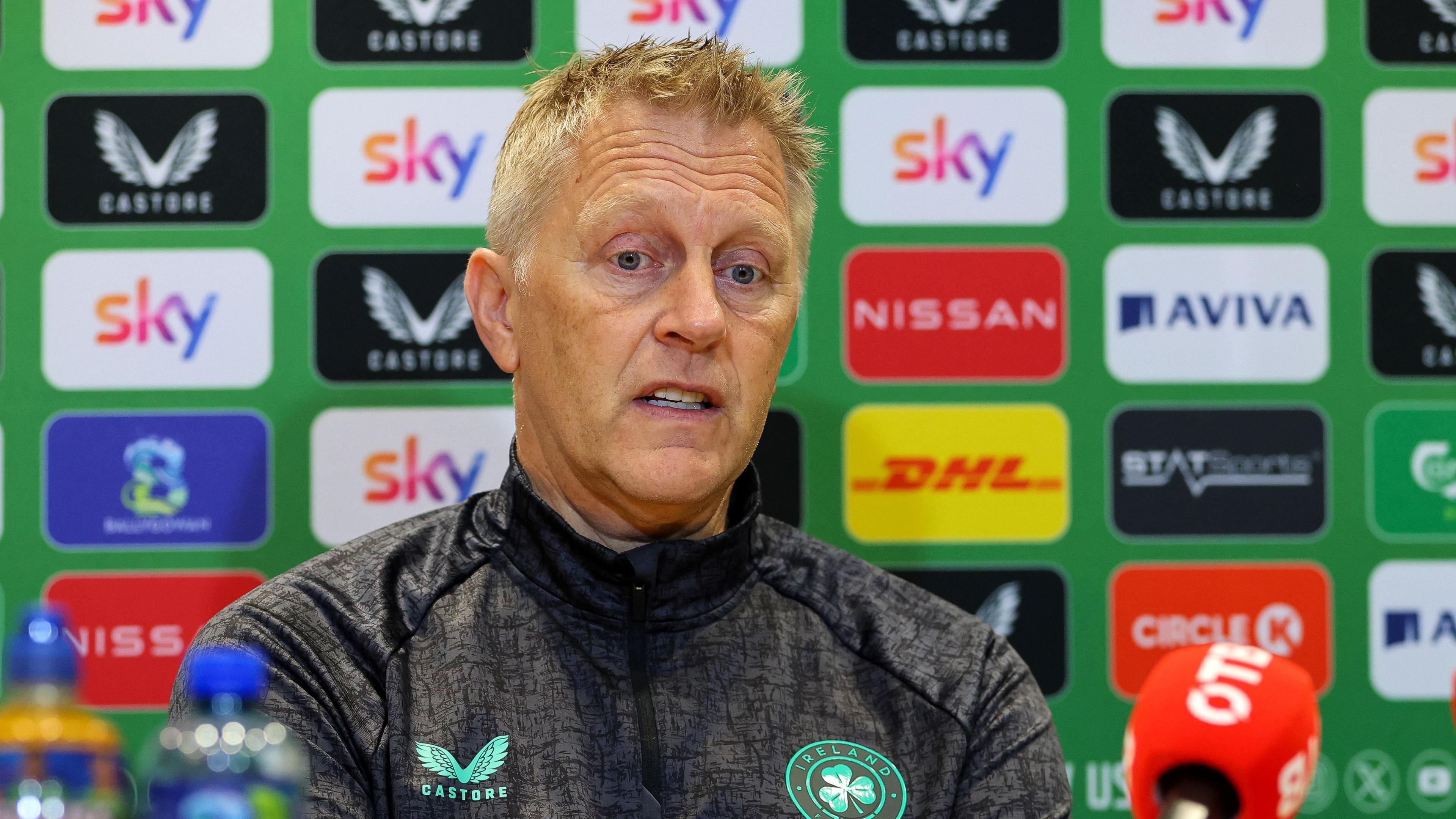 Republic of Ireland manager Heimir Hallgrimsson speaking to the press ahead of his sides World Cup qualifier with Armenia in Dublin on Tuesday night.