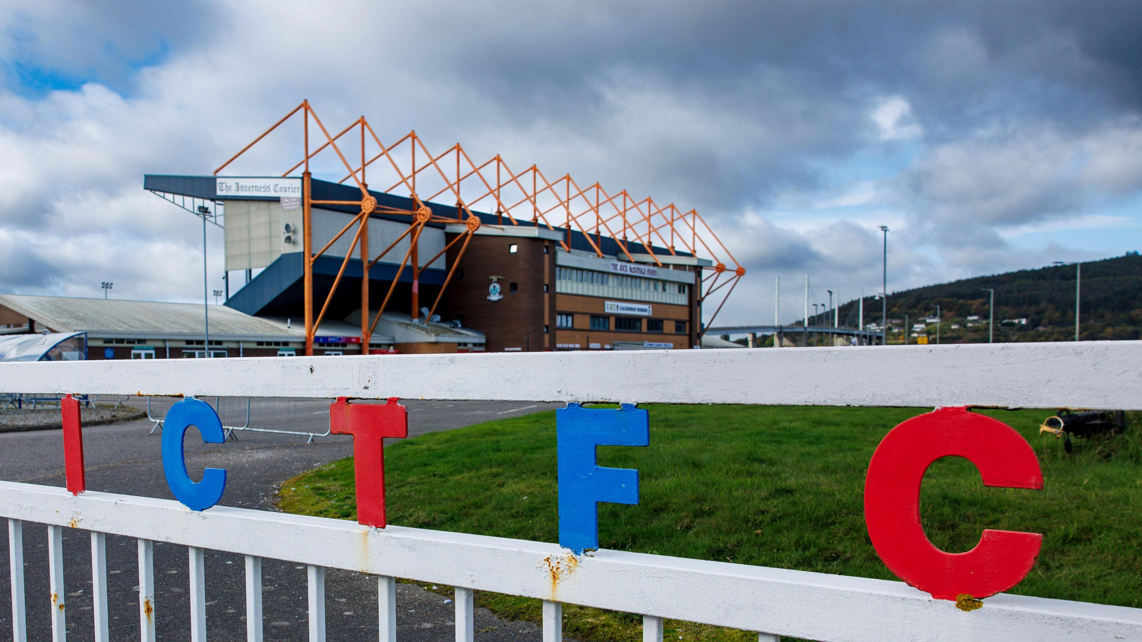 A general view of Inverness' Caledonian Stadium