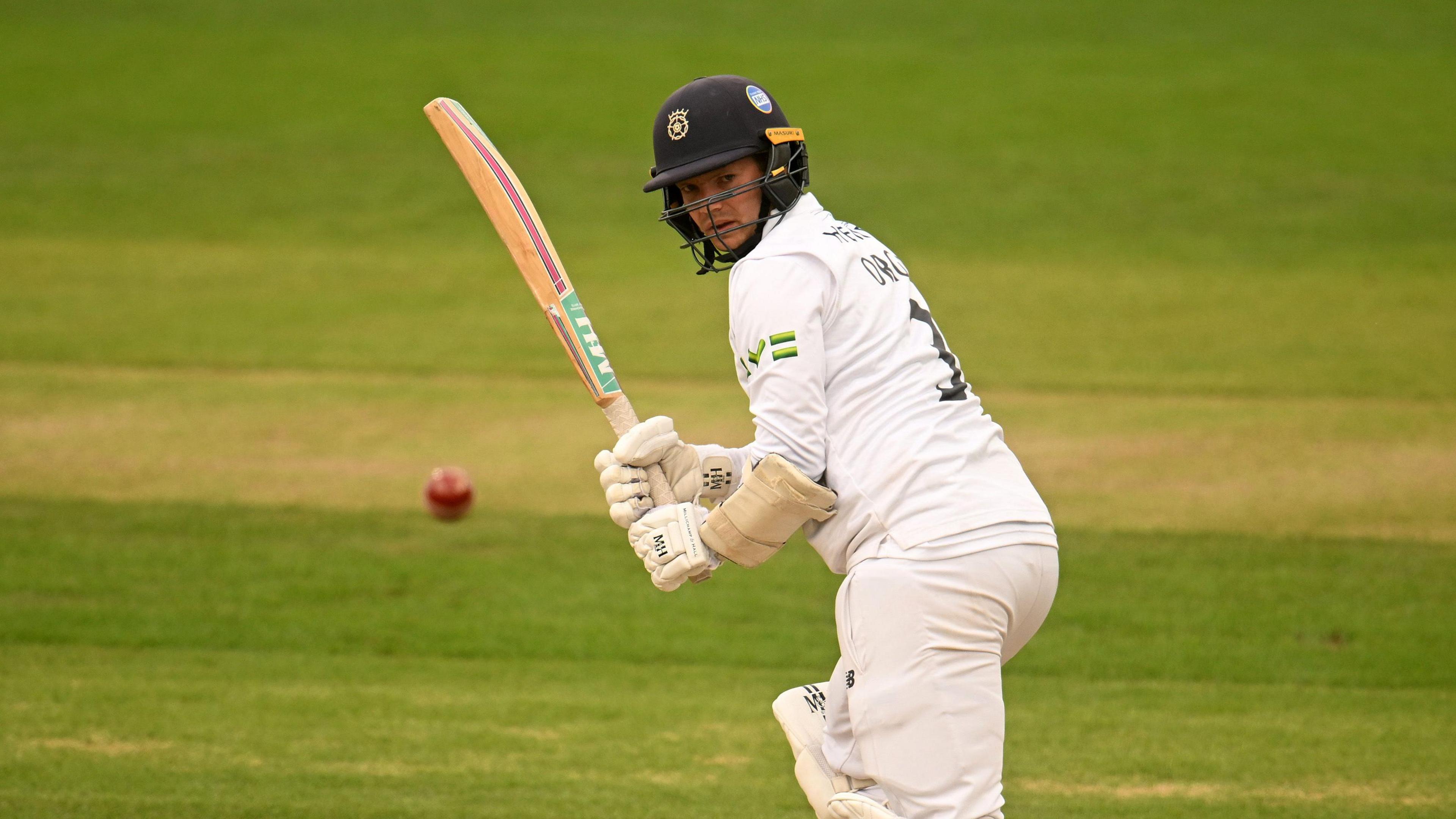 All-rounder Felix Organ batting for Hampshire