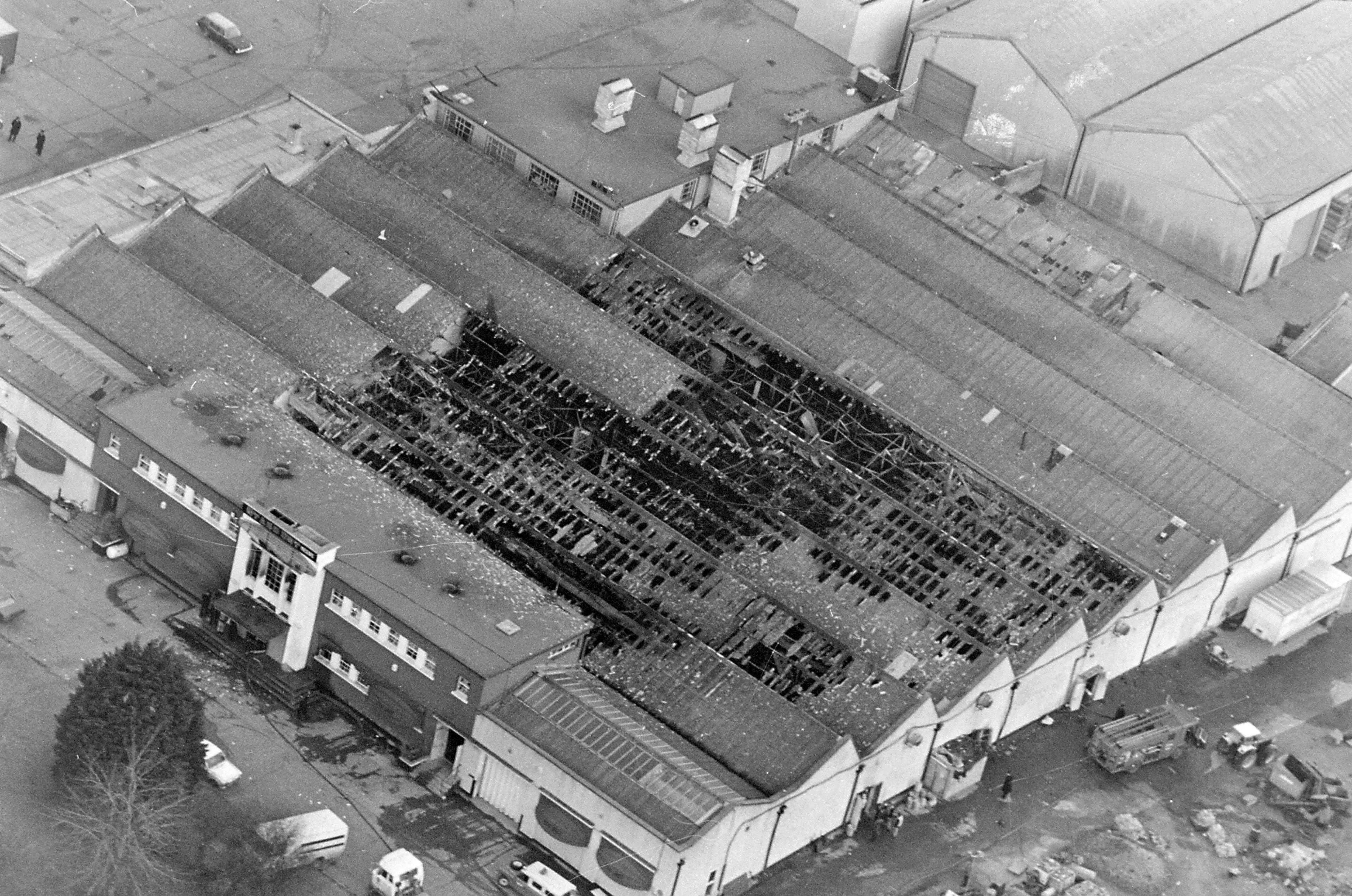 Aerial shot of Stardust nightclub 