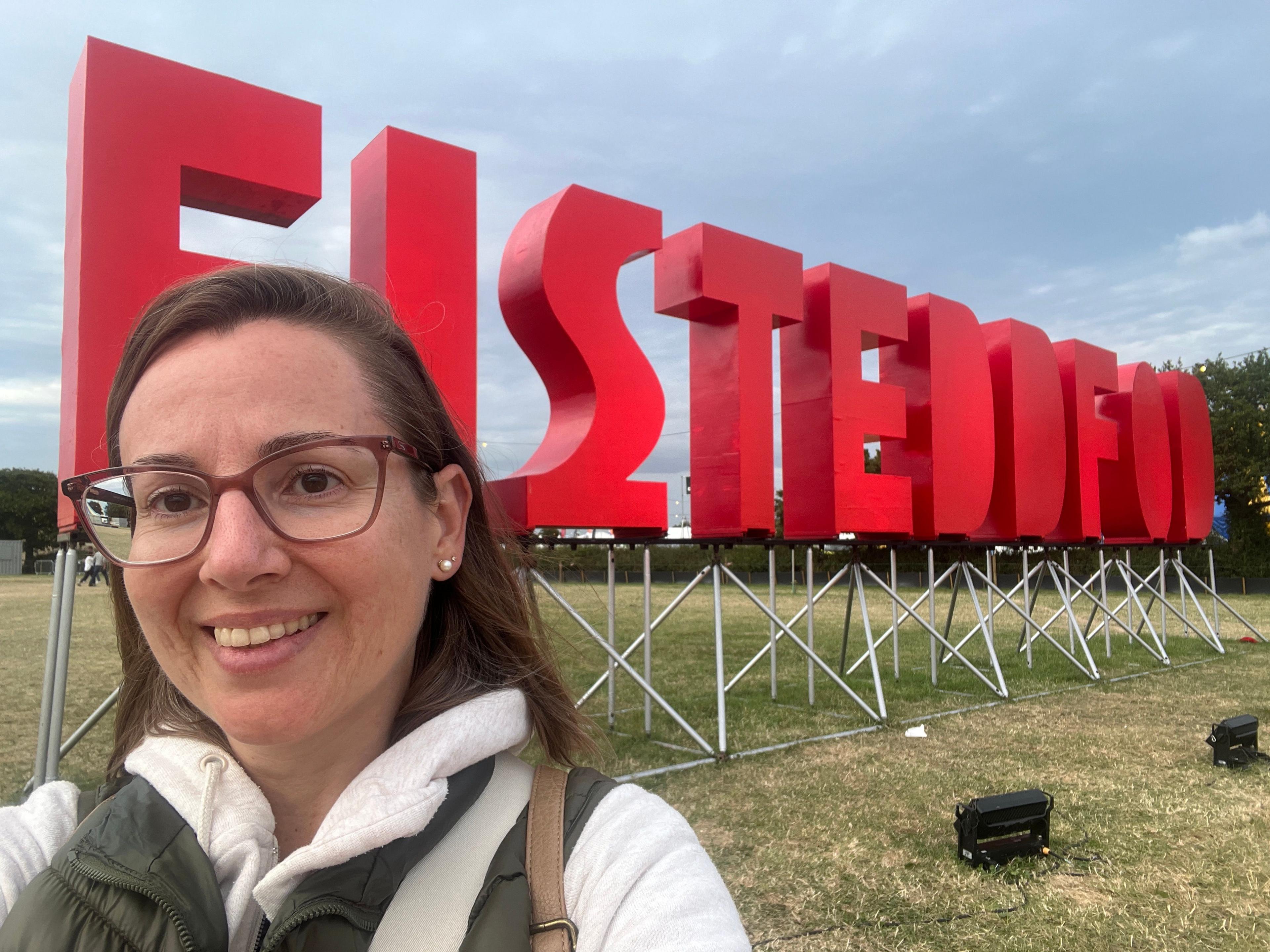 Patricia yn yr Eisteddfod