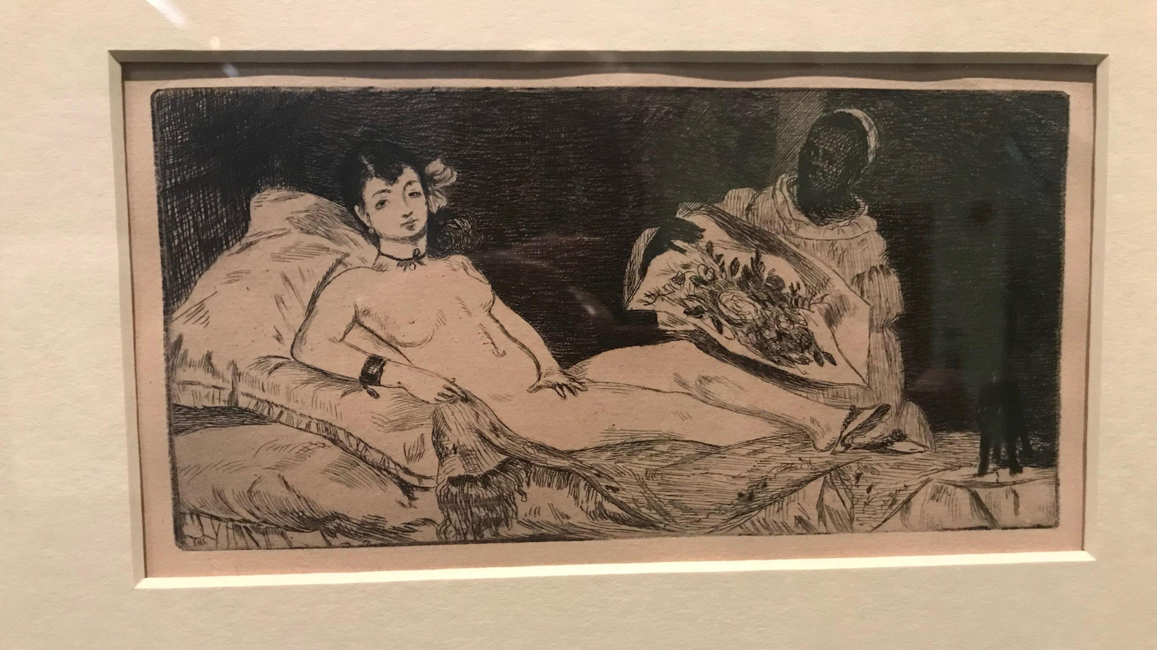 Edouard Manet's Olympia, 1865