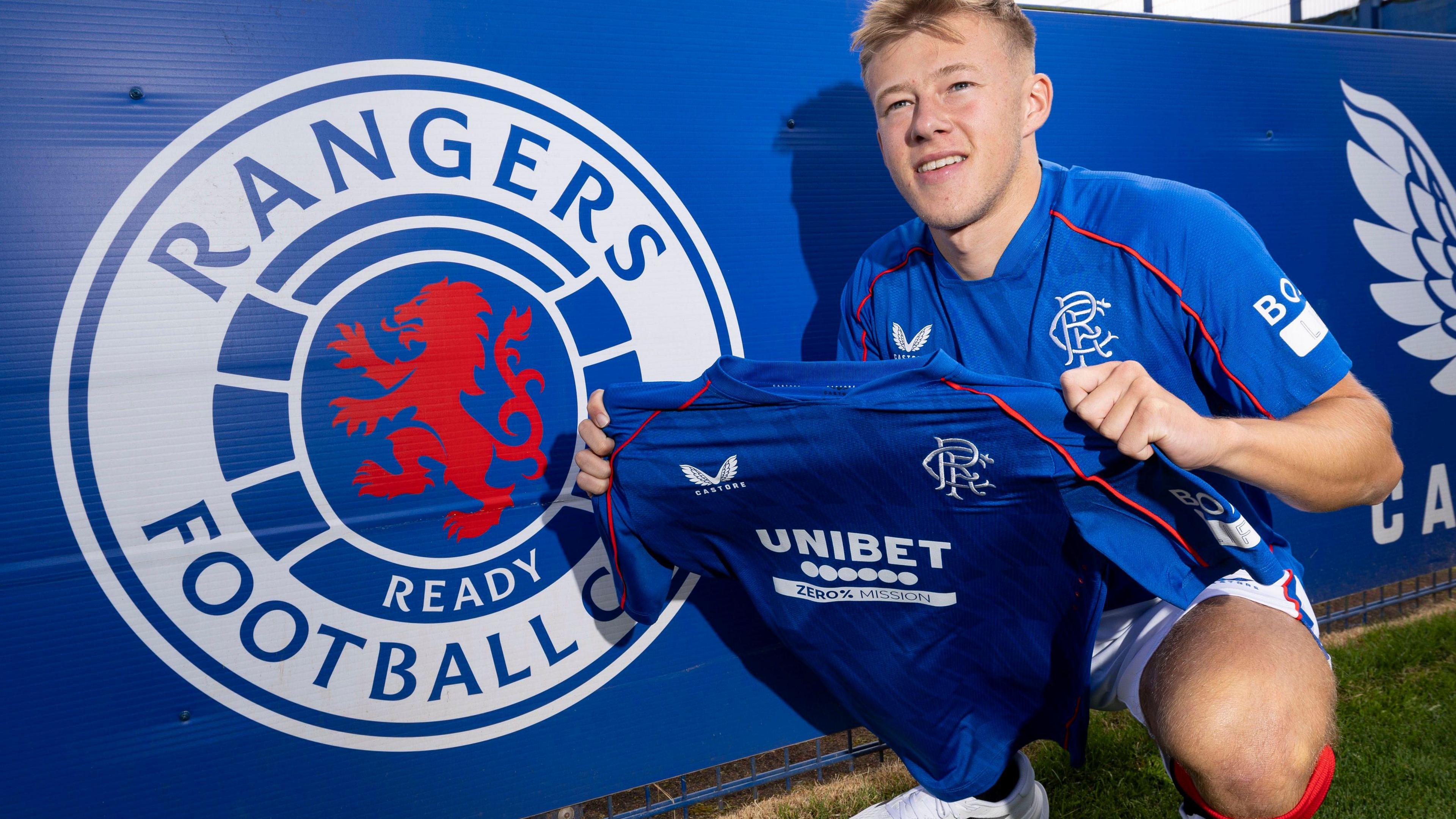 Rangers midfielder Connor Barron