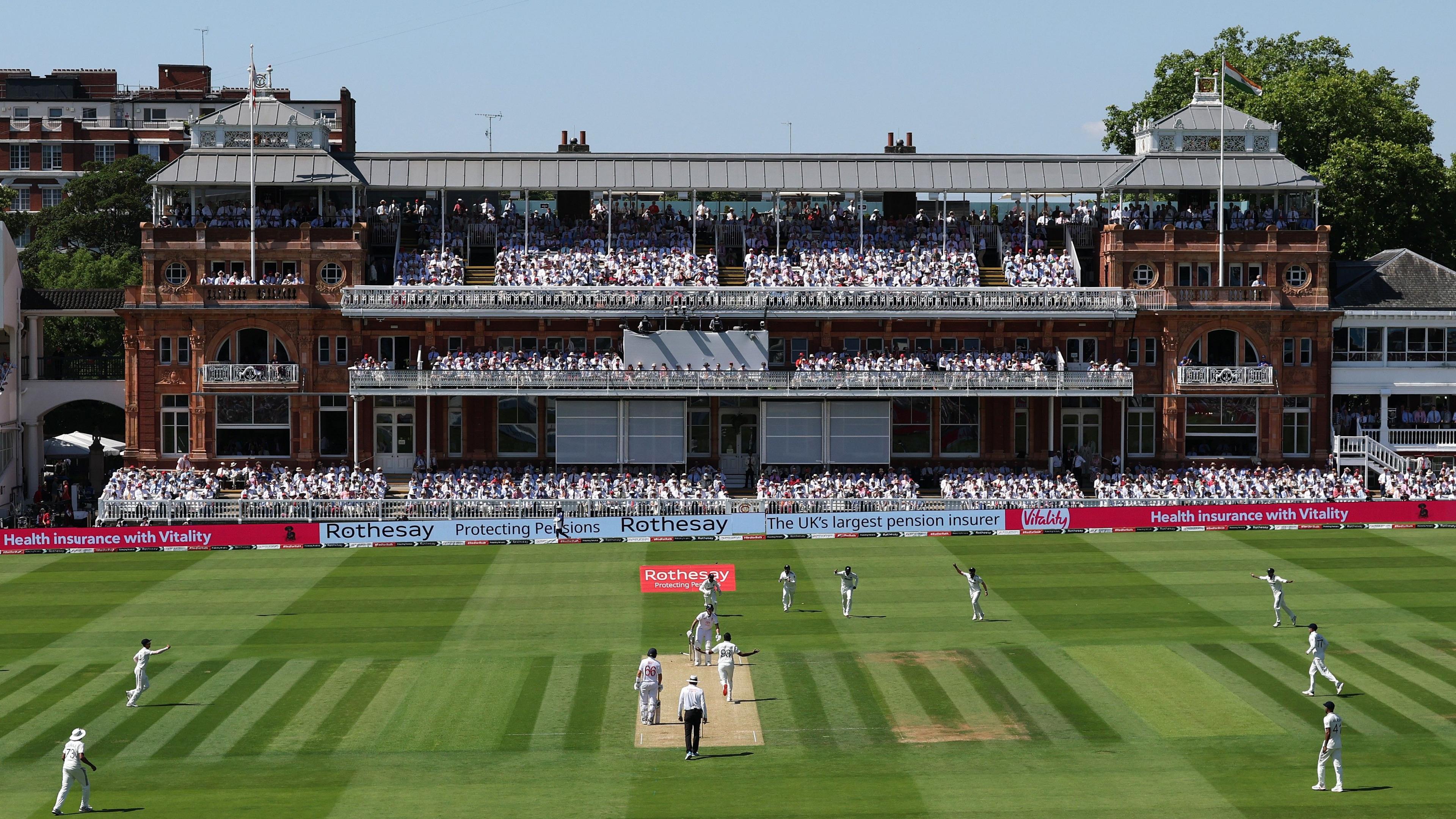 Lord's during England v India Test 