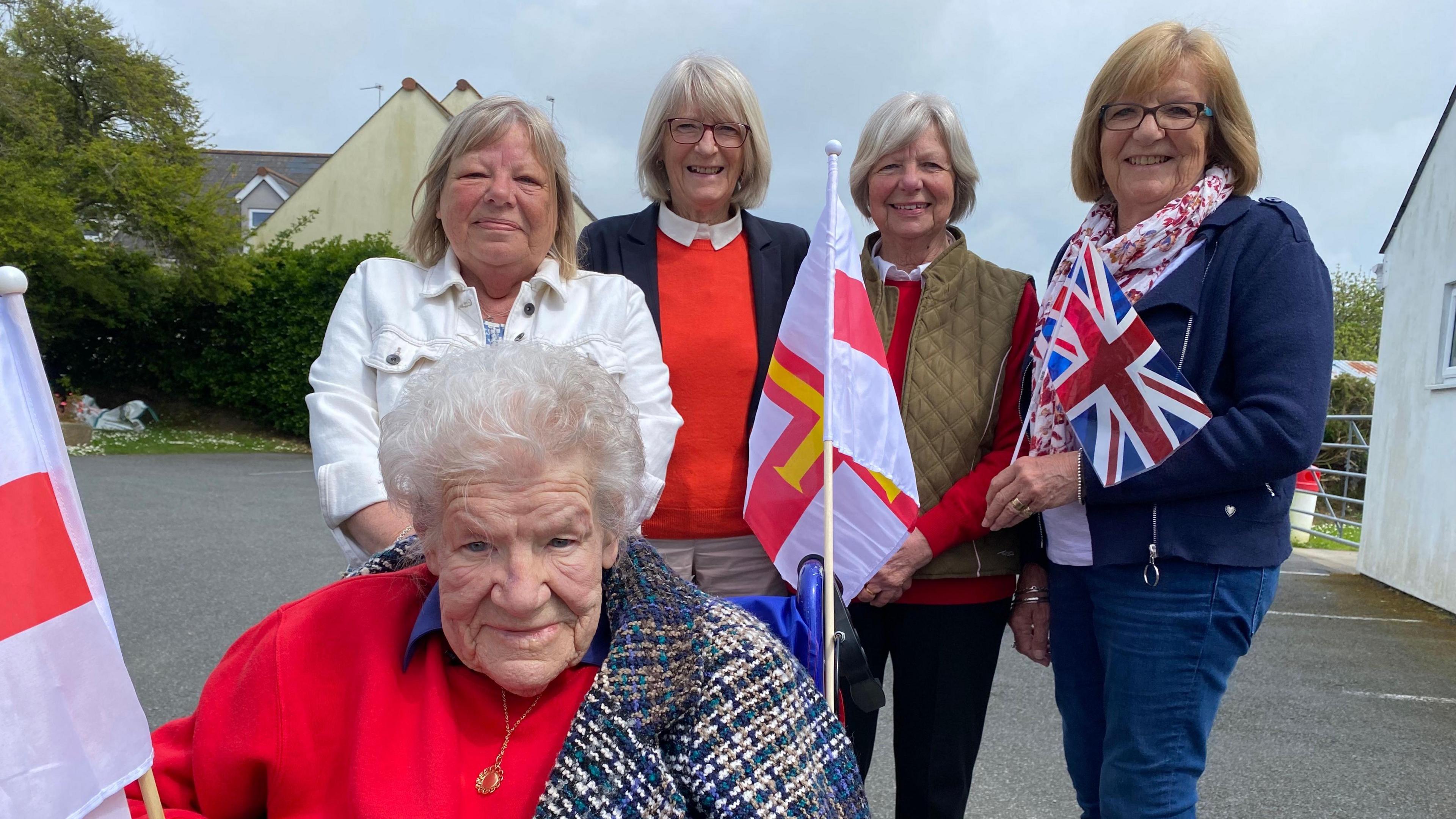 Five woman