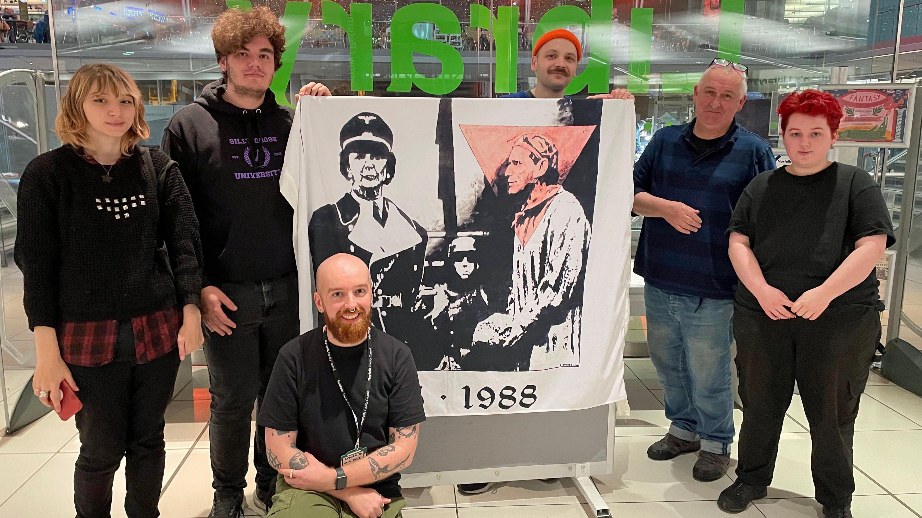 Organisers of the Section 28 exhibition in Norwich