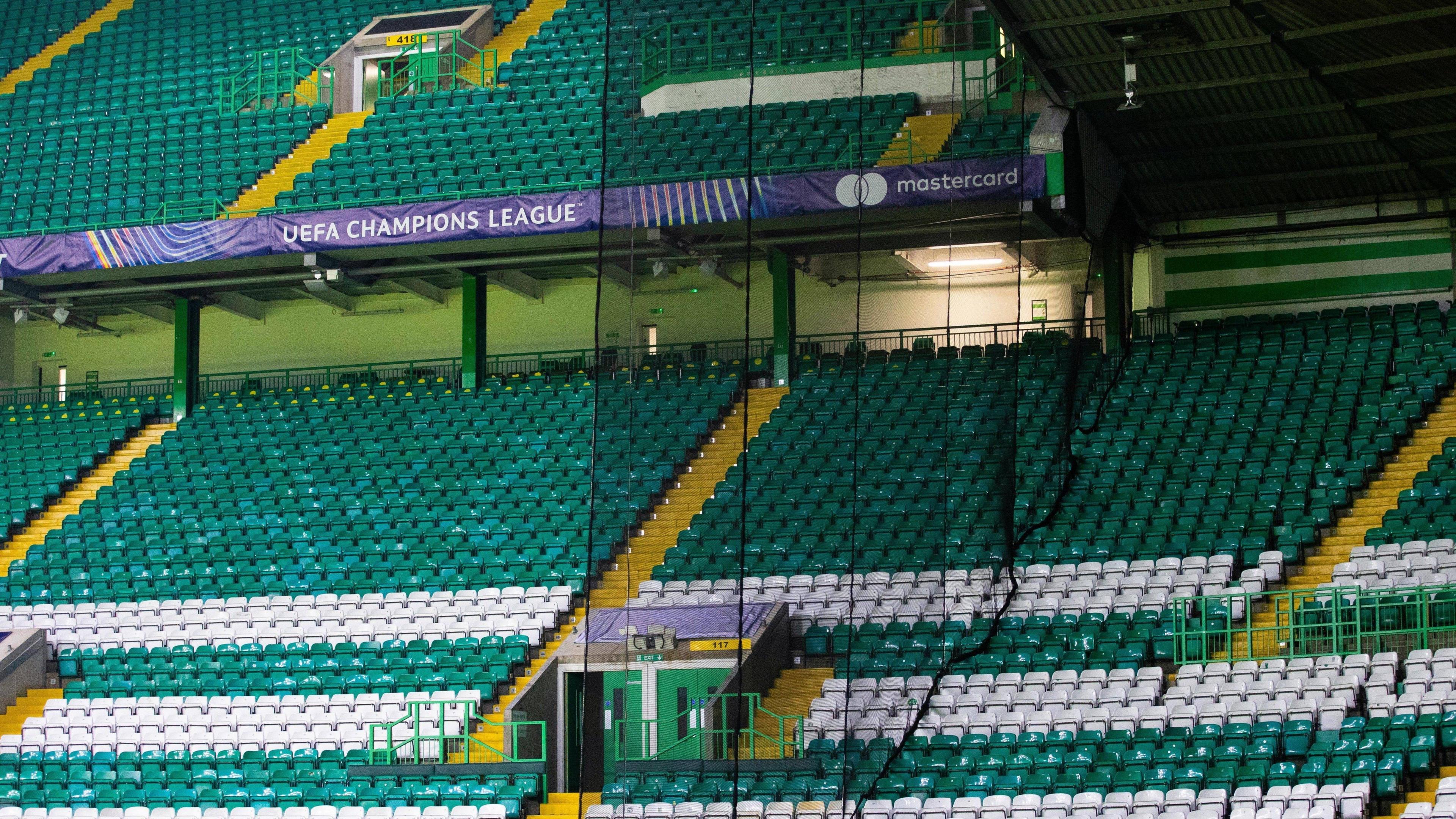 Huge nets have been installed at Celtic Park 