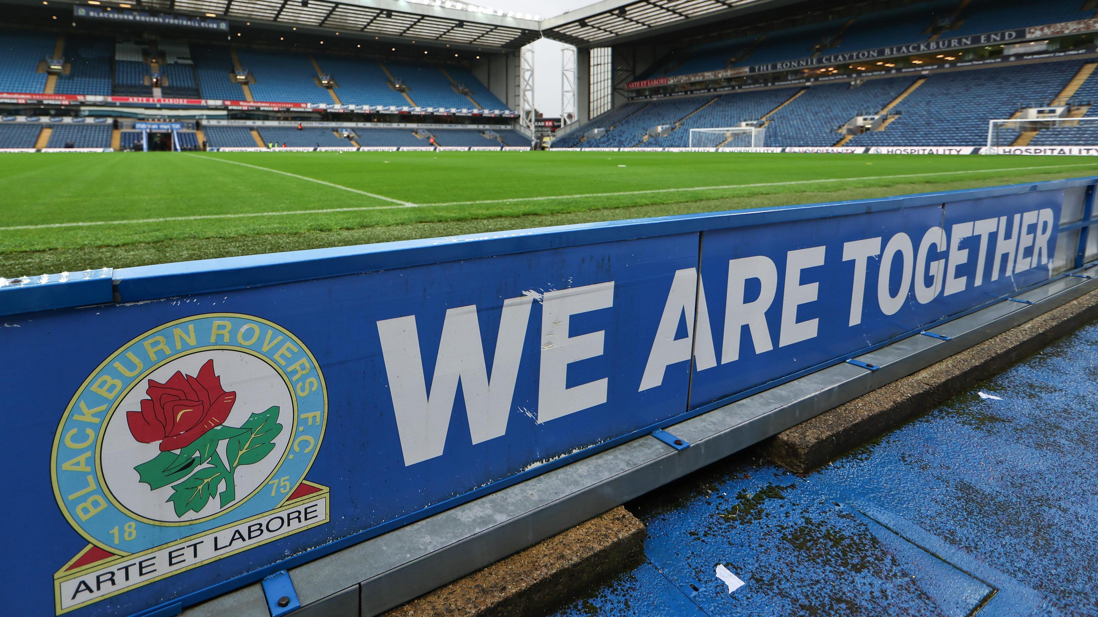 A general view of Ewood Park
