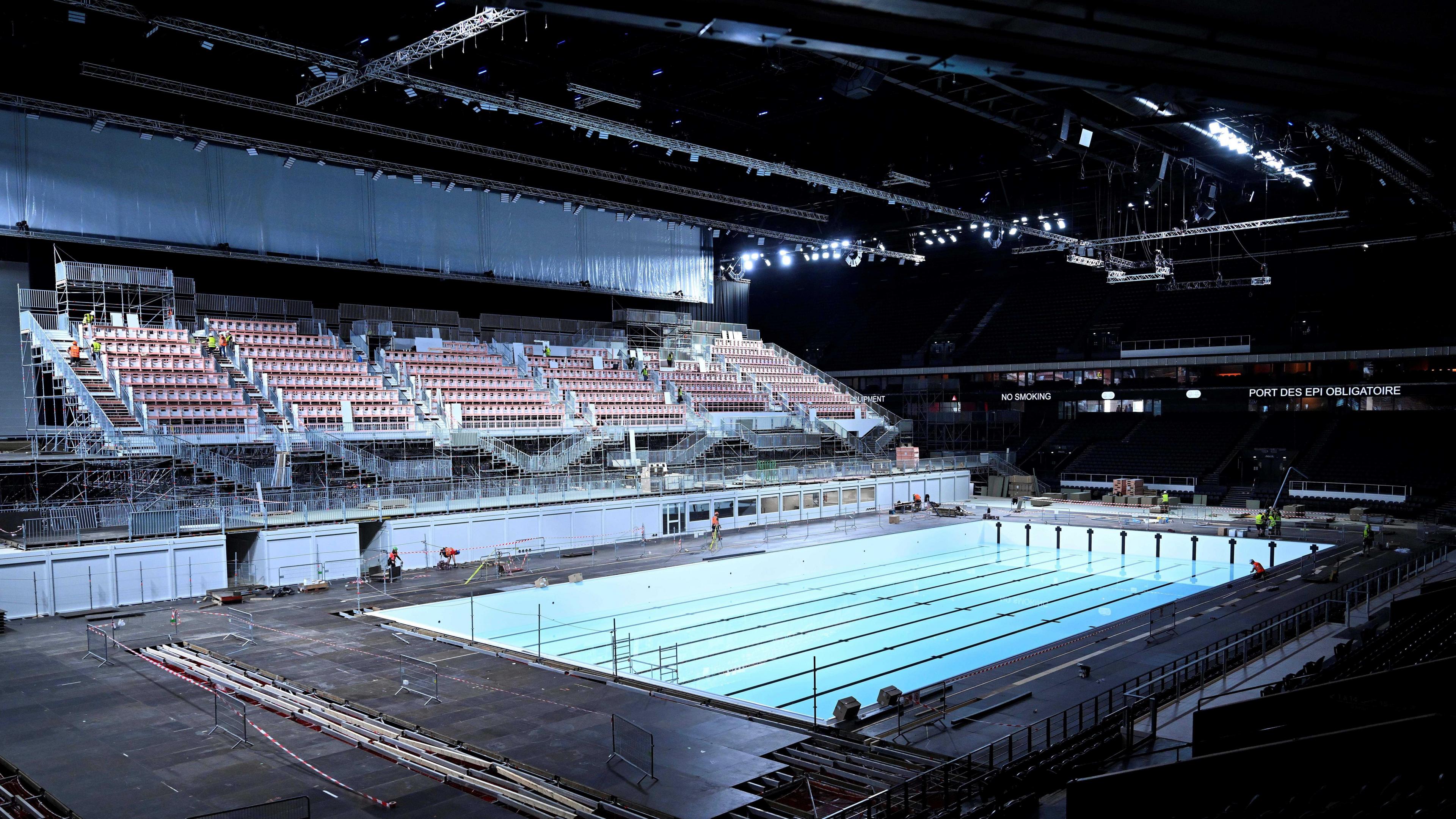 Swimming venue in Paris