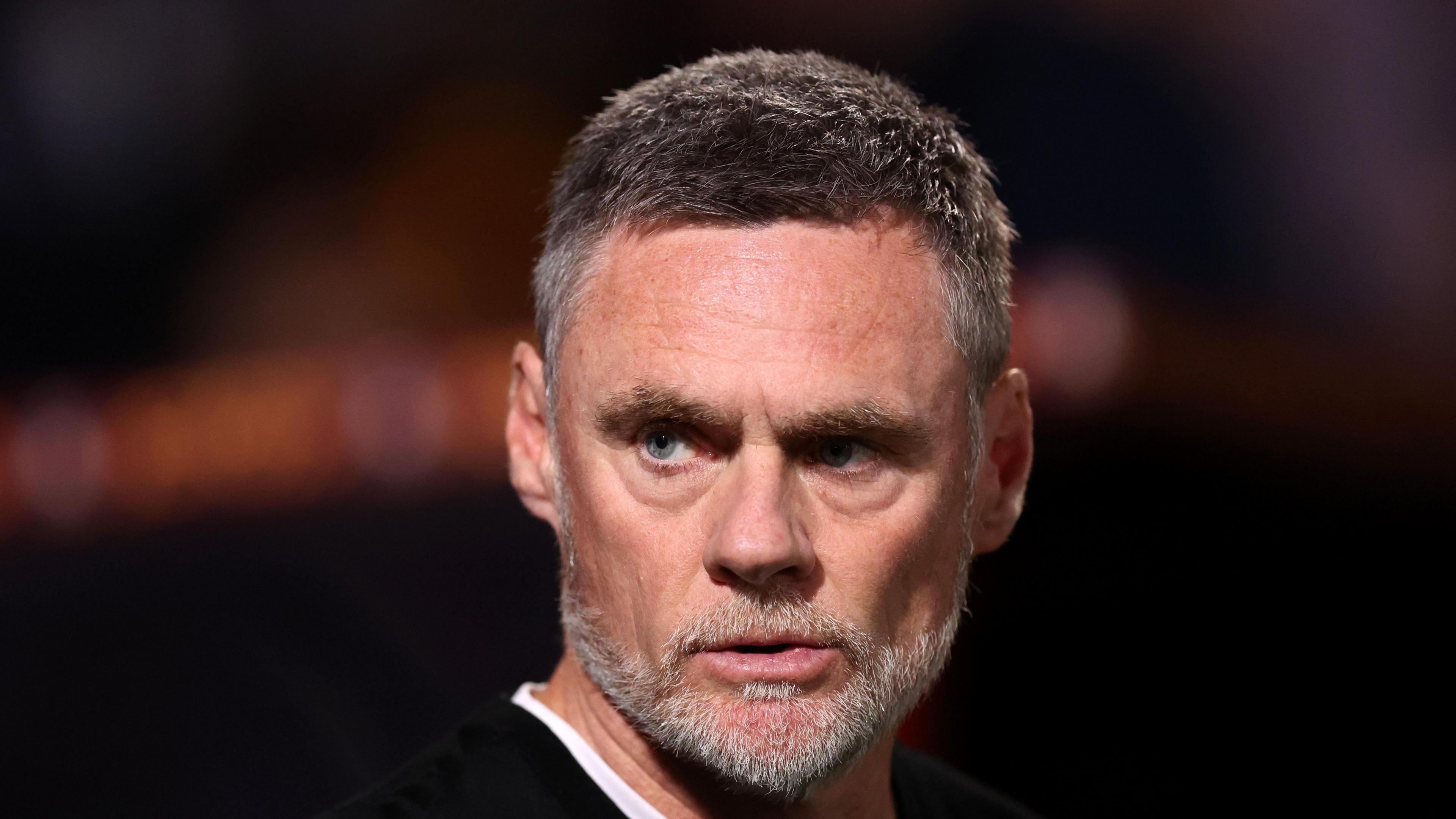 Graham Alexander during an evening Bradford City game 