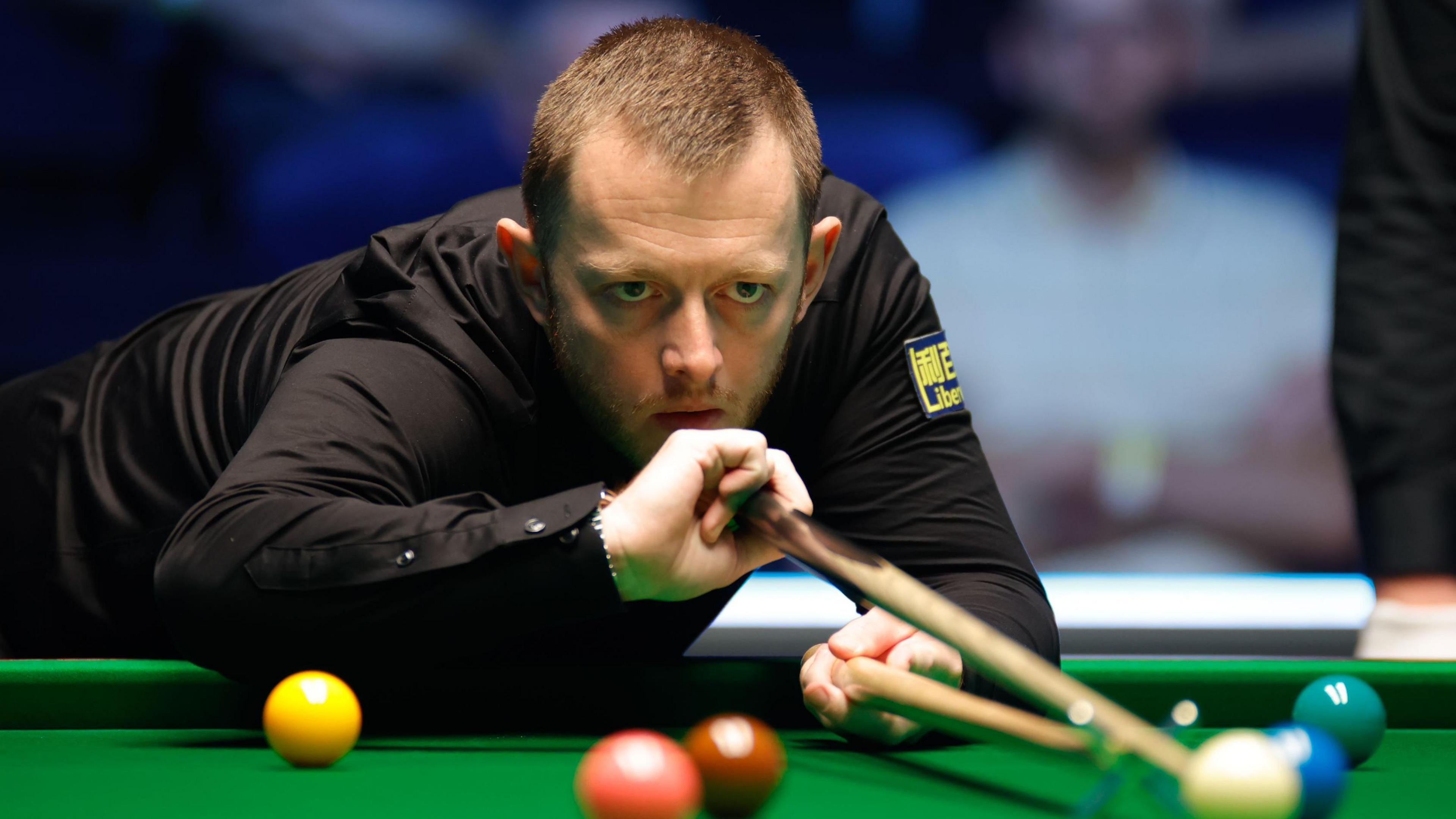 Mark Allen won just a single frame in Saturday night's match