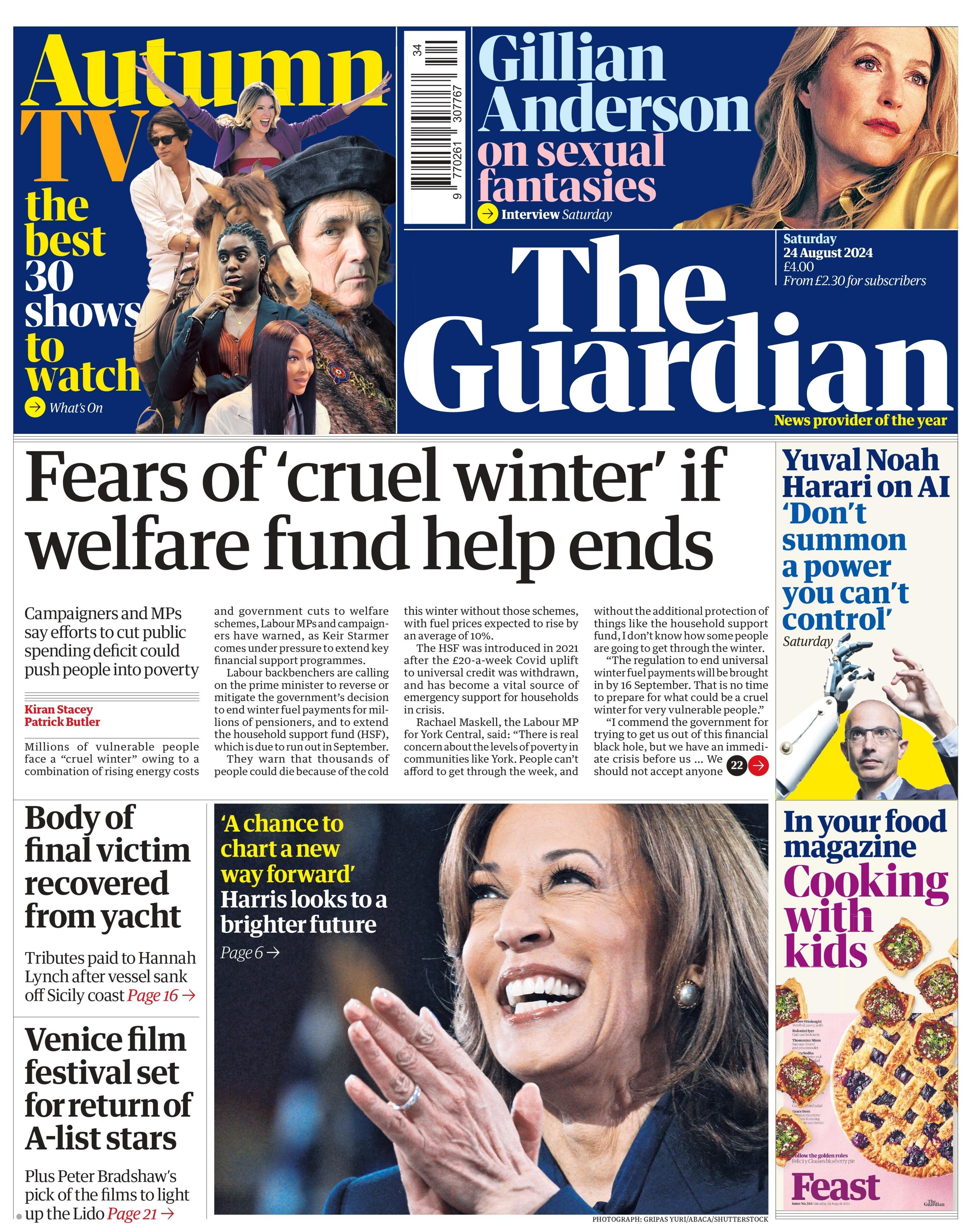 The Guardian: Fears of 'cruel winter' if welfare fund help ends