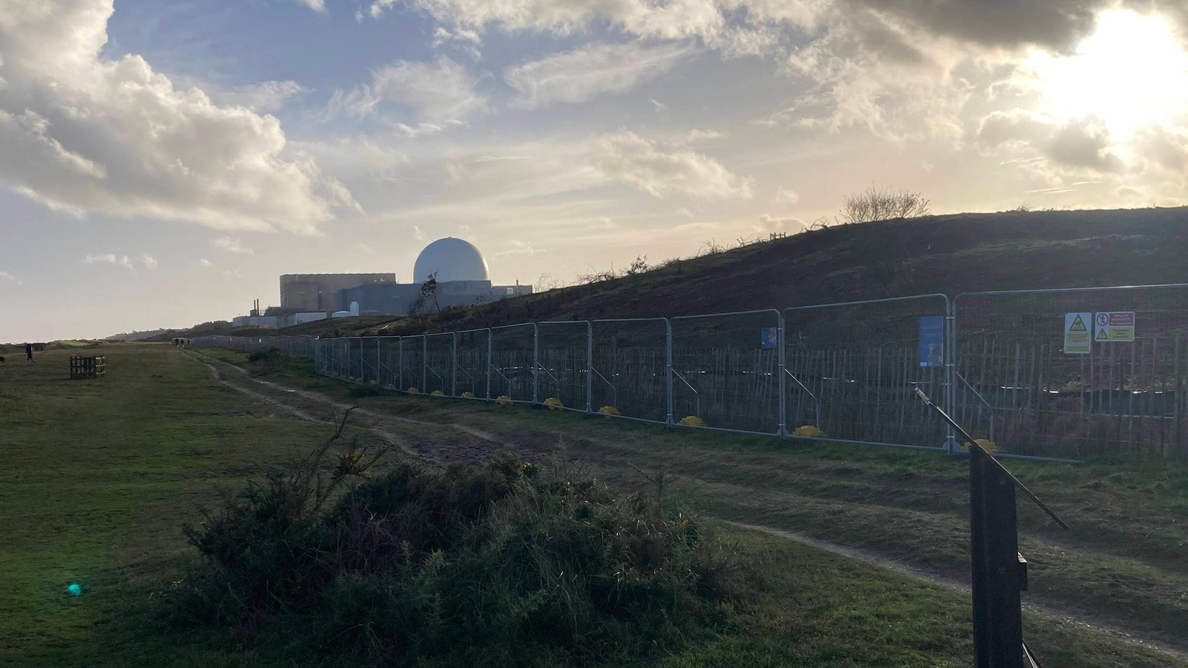 Sizewell C site