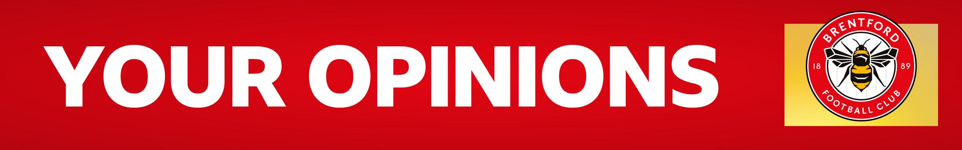 Your Brentford opinions banner