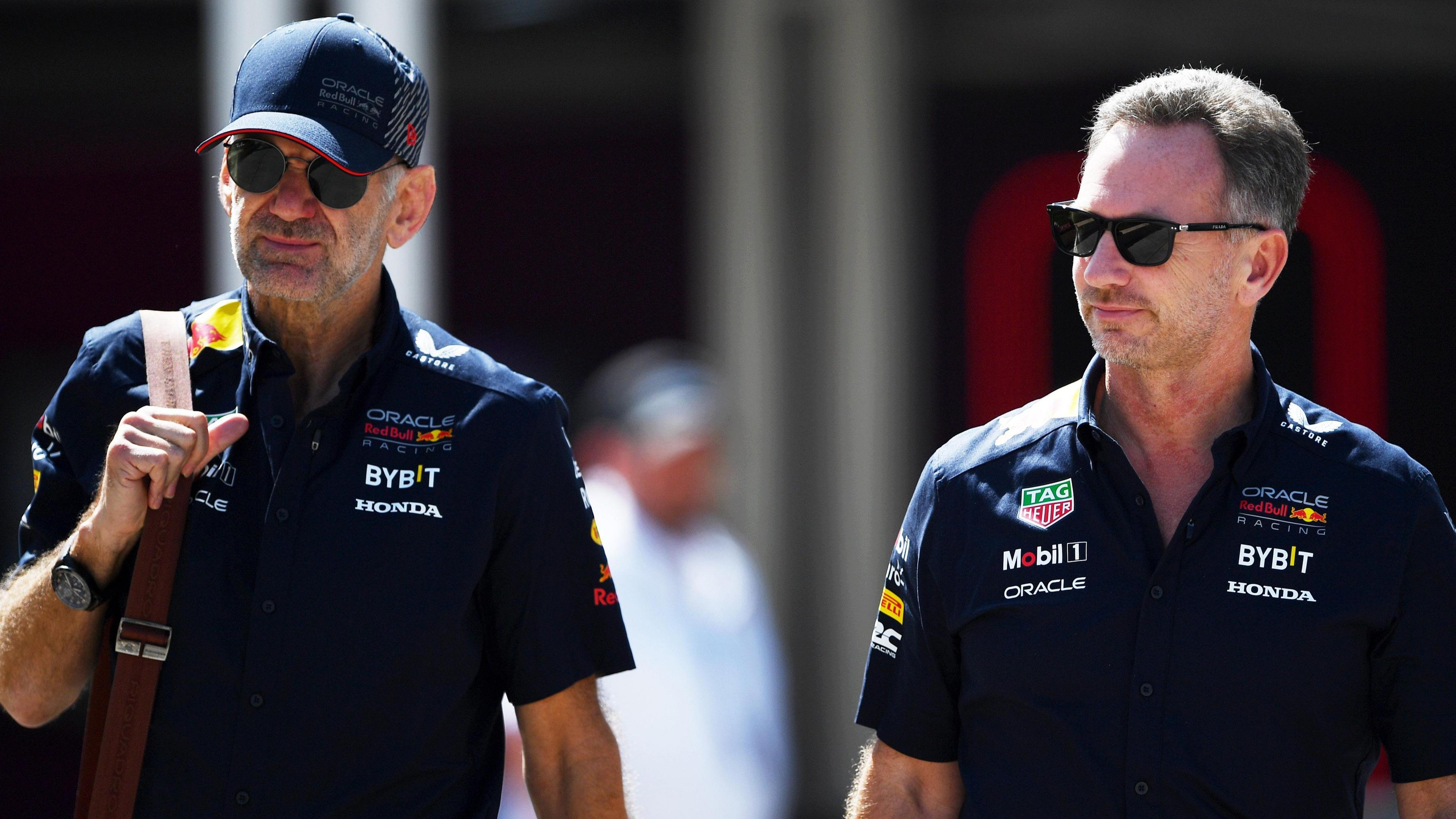 Adrian Newey Christian Horner