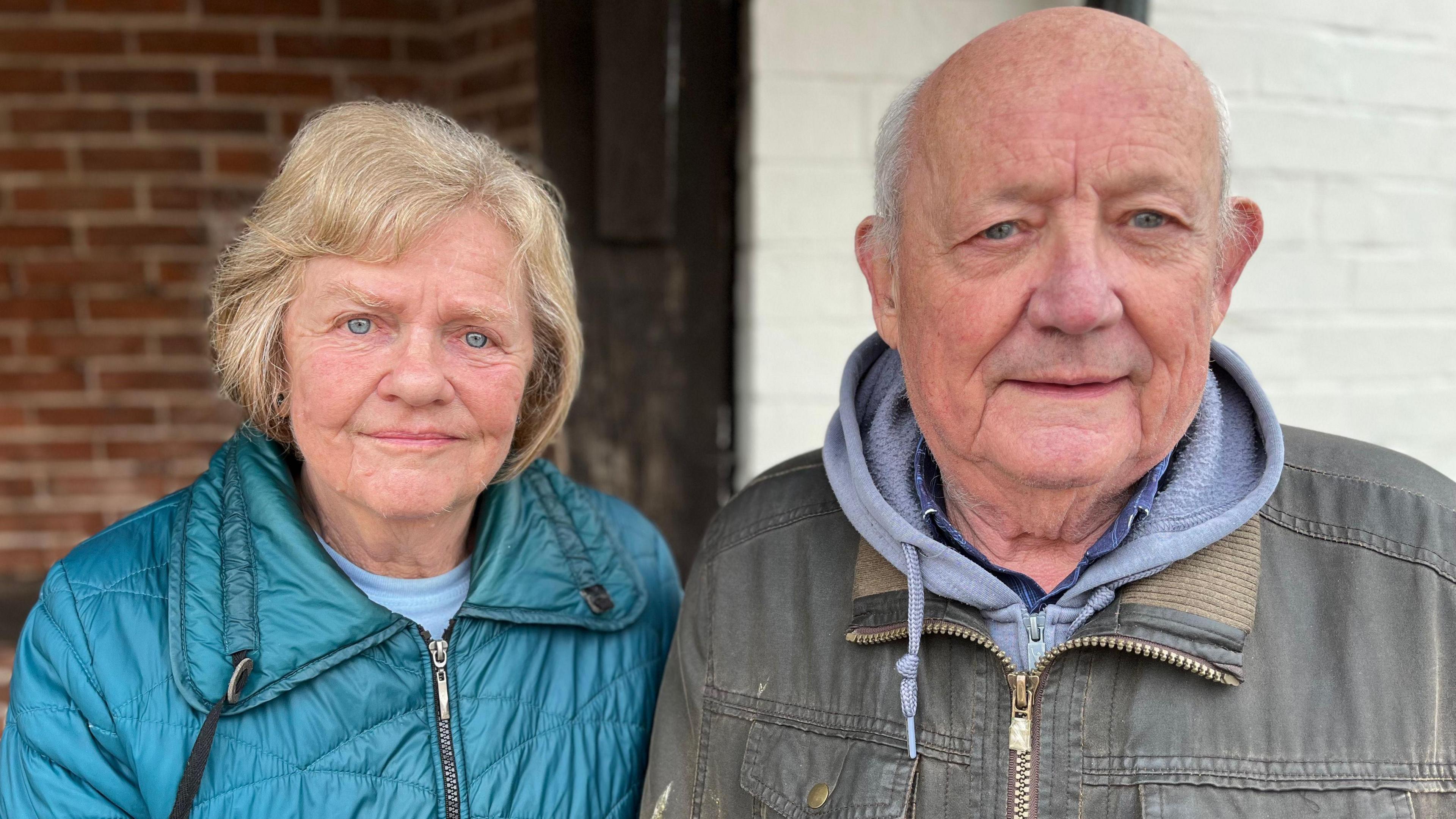 Norma and John Everington wouldn't have gone to the parade but say people can still remember the fallen