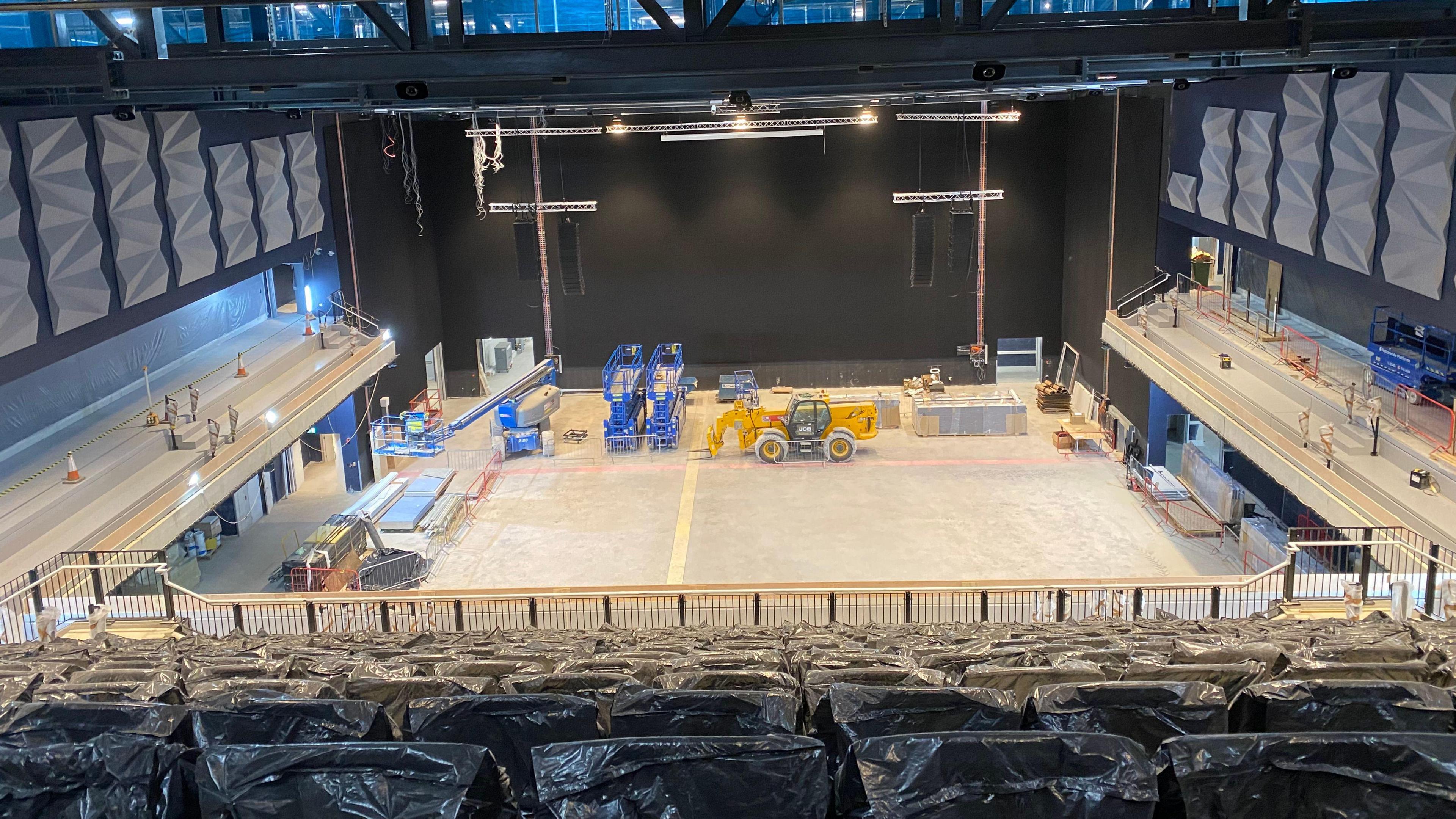 A view from the very back of Becketwell Arena in Derby