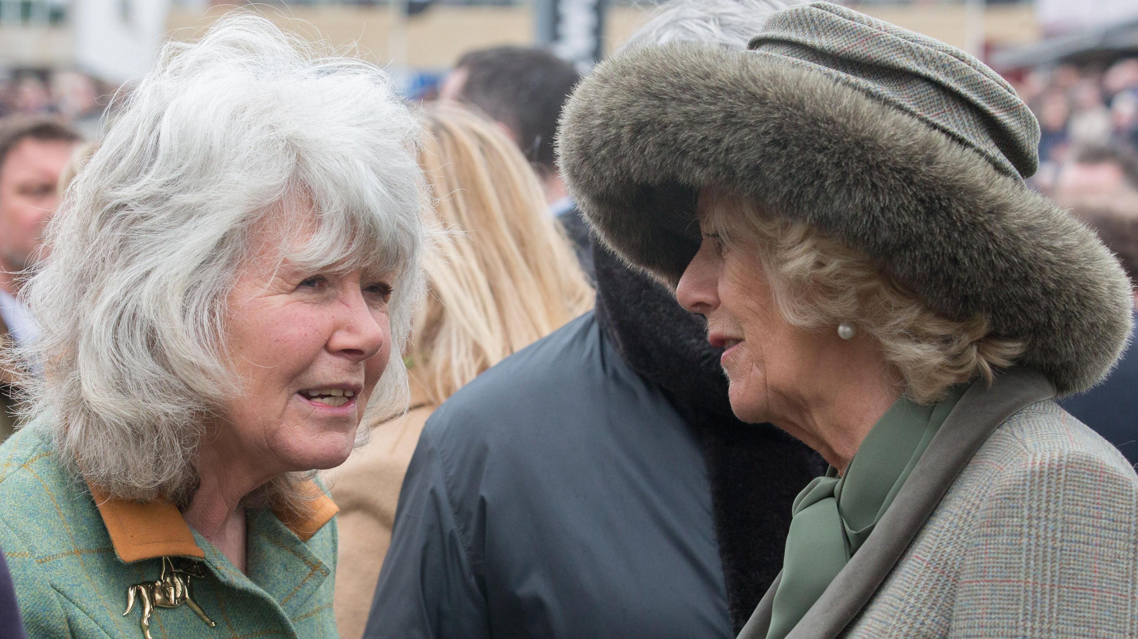 Jilly Cooper and Queen Camilla