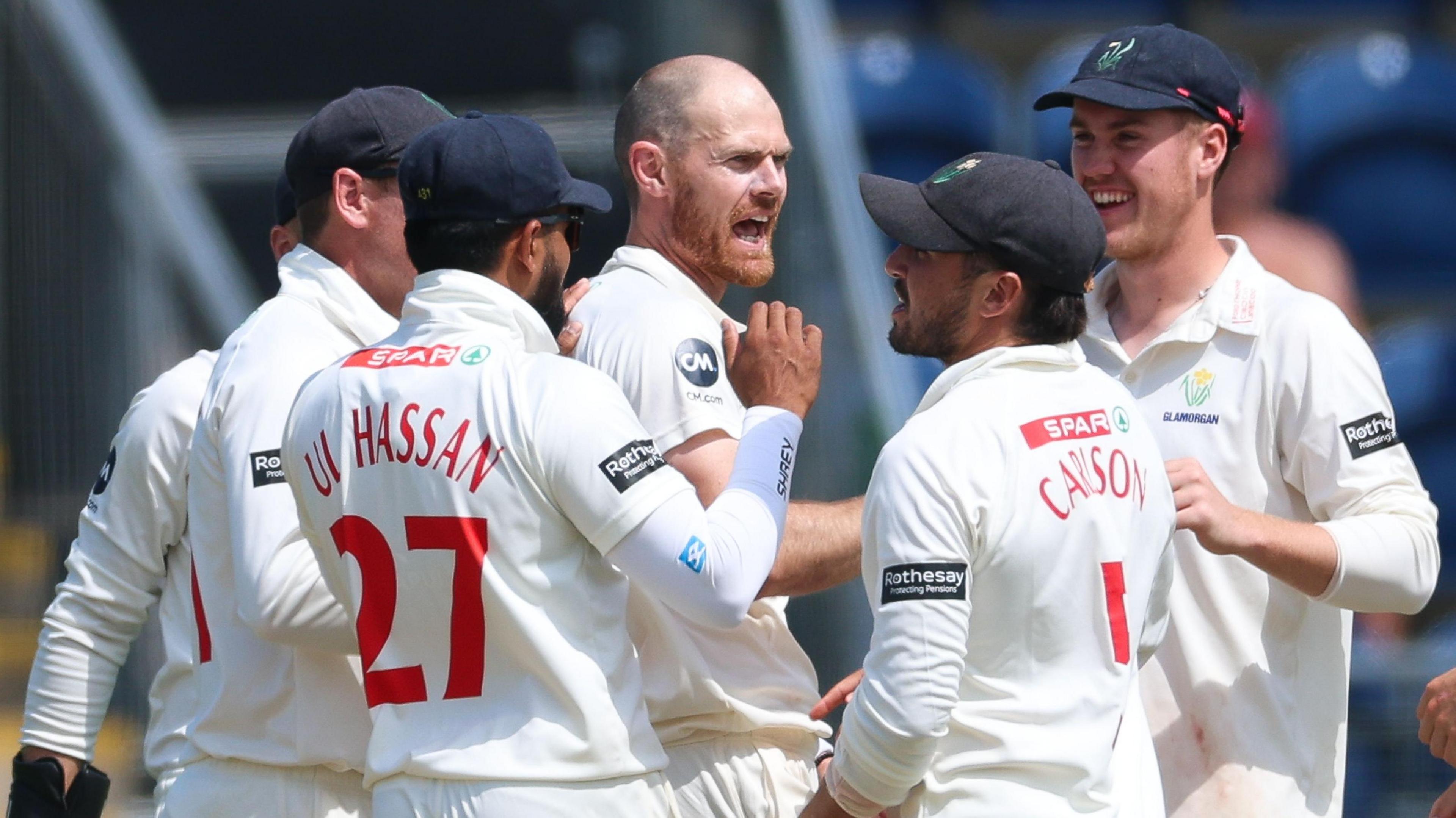 Glamorgan celebrate