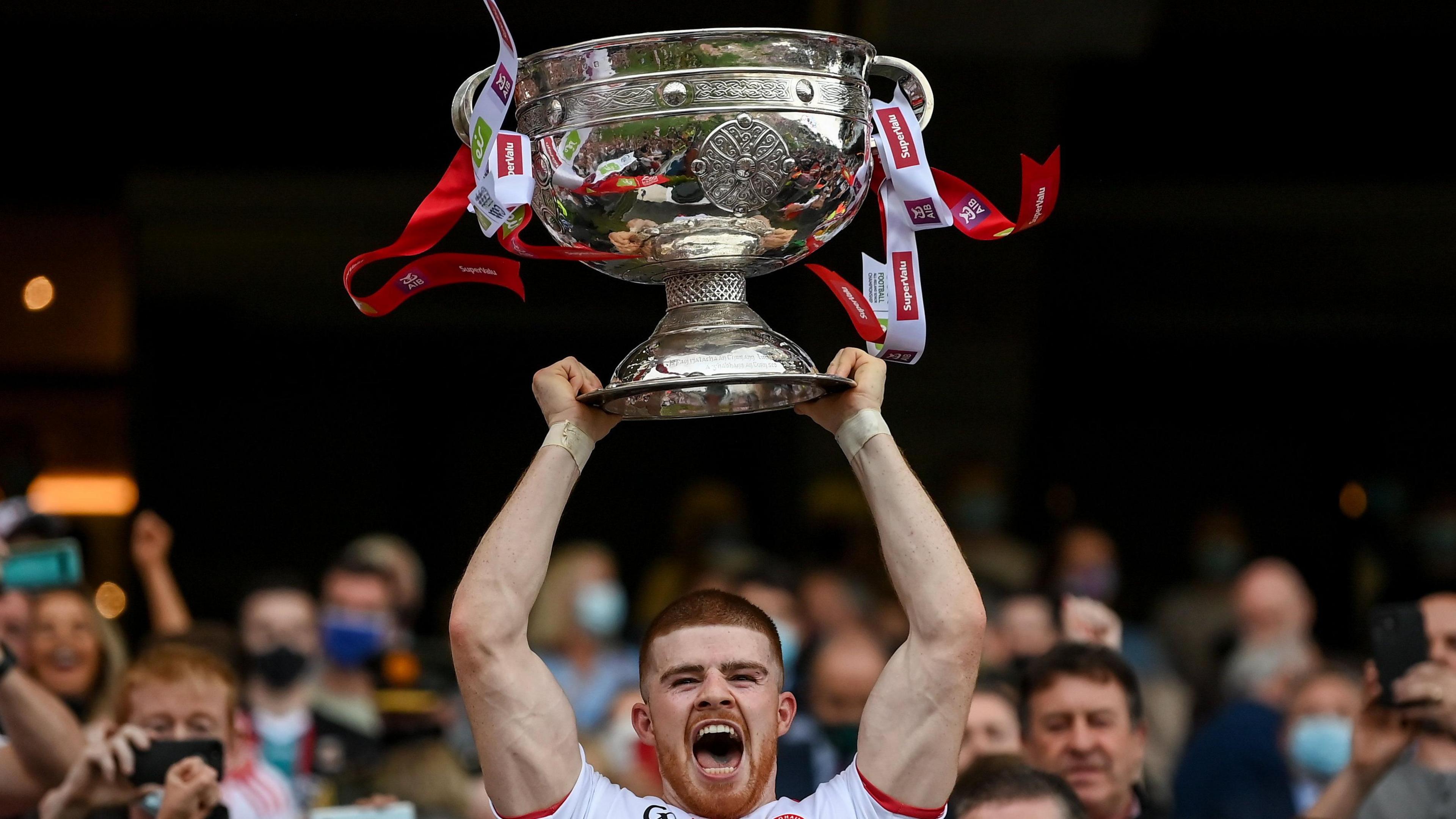 Cathal McShane helped Tyrone lift the All-Ireland SFC title in 2021 but has now stepped away from the panel.