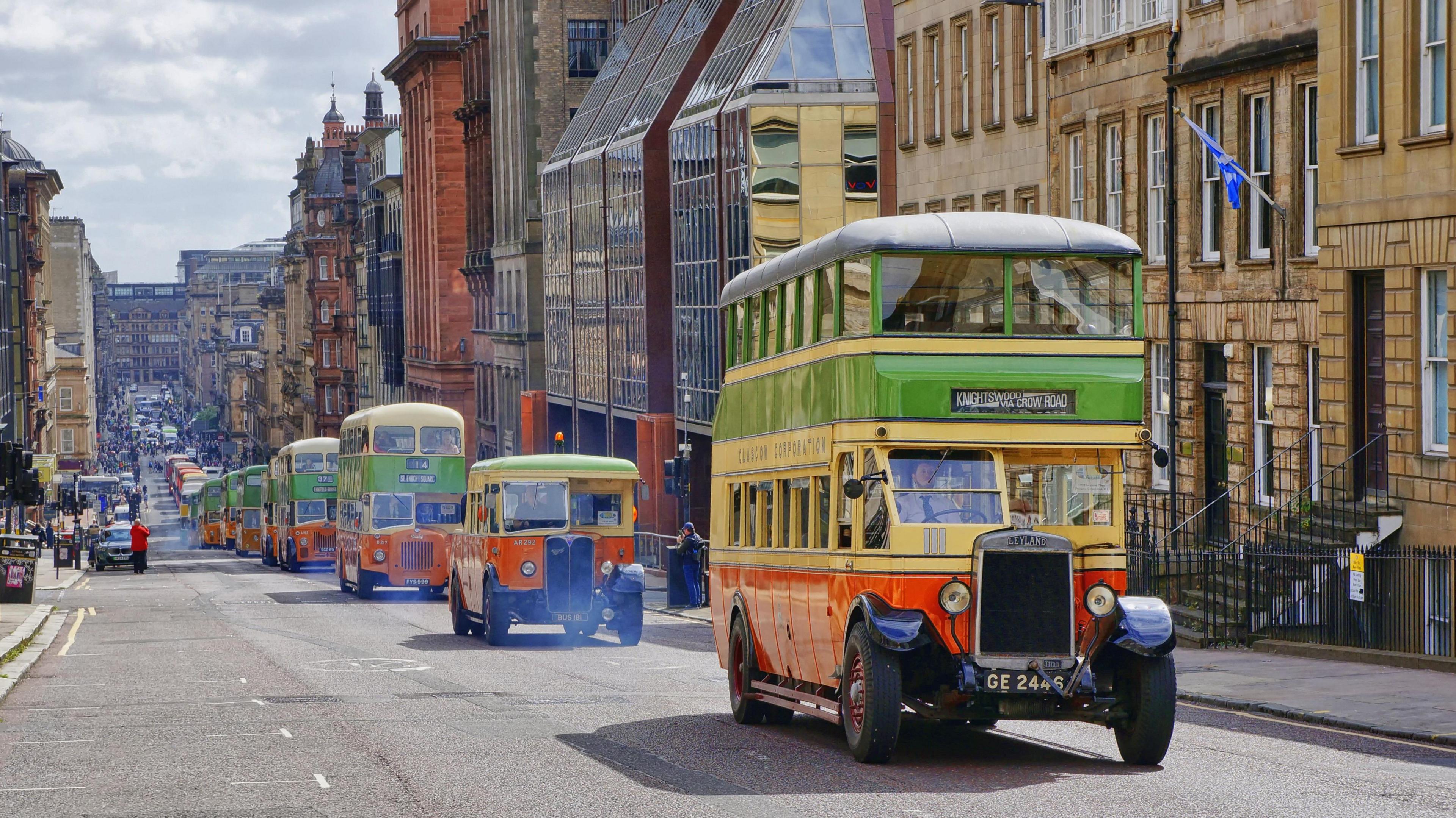 Buses in Glasgow