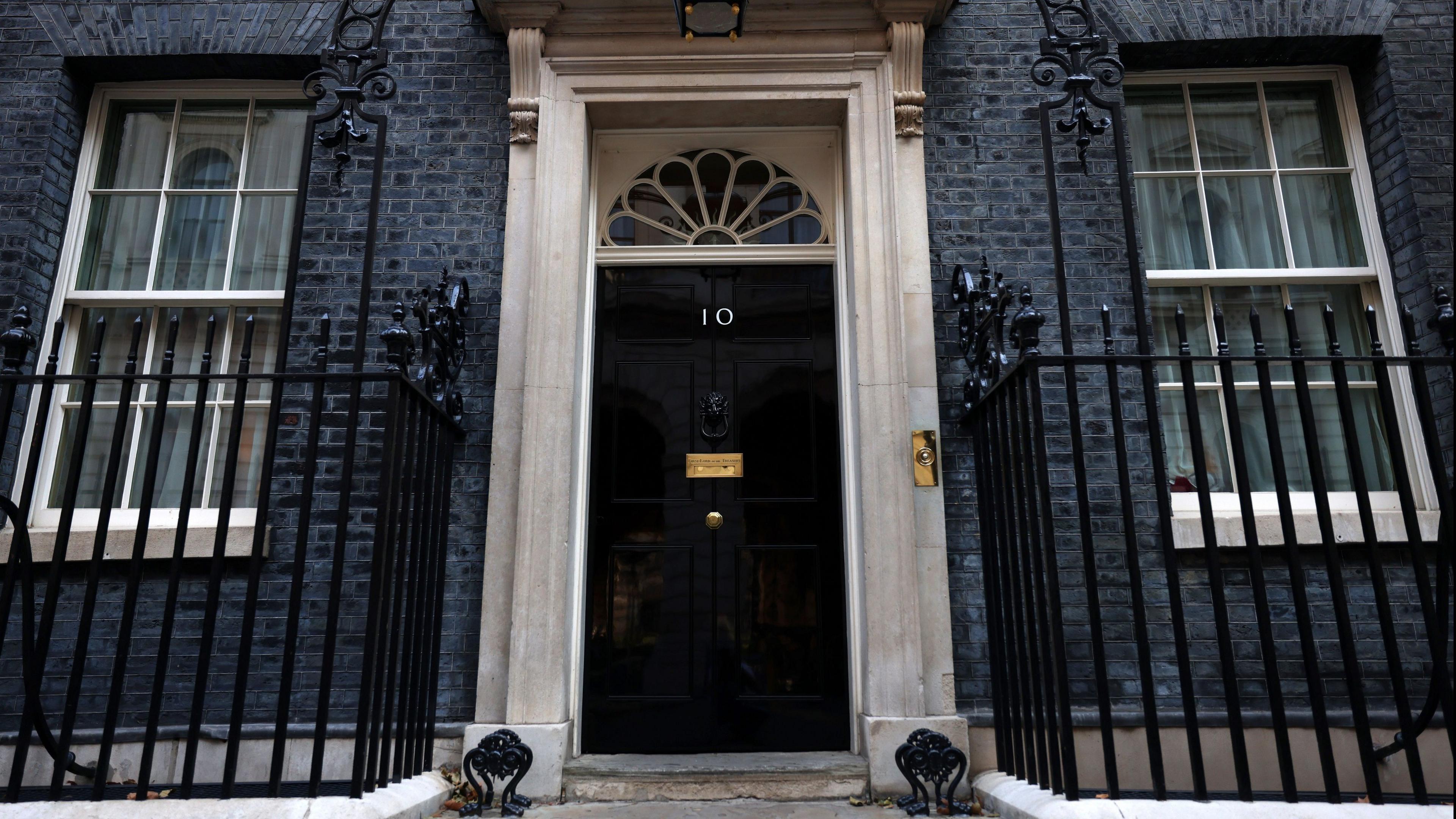 A general view of Number 10 Downing Street