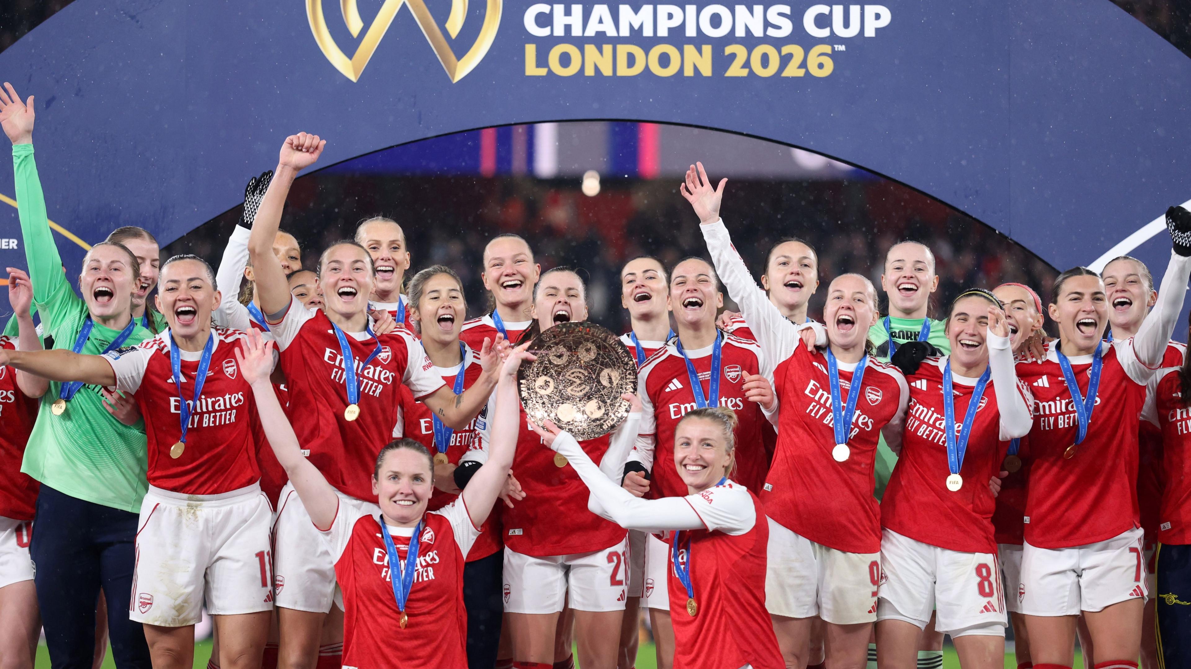 Not often you can write Arsenal history' - Gunners claim Fifa Women's Champions Cup against Corinthians - BBC Sport