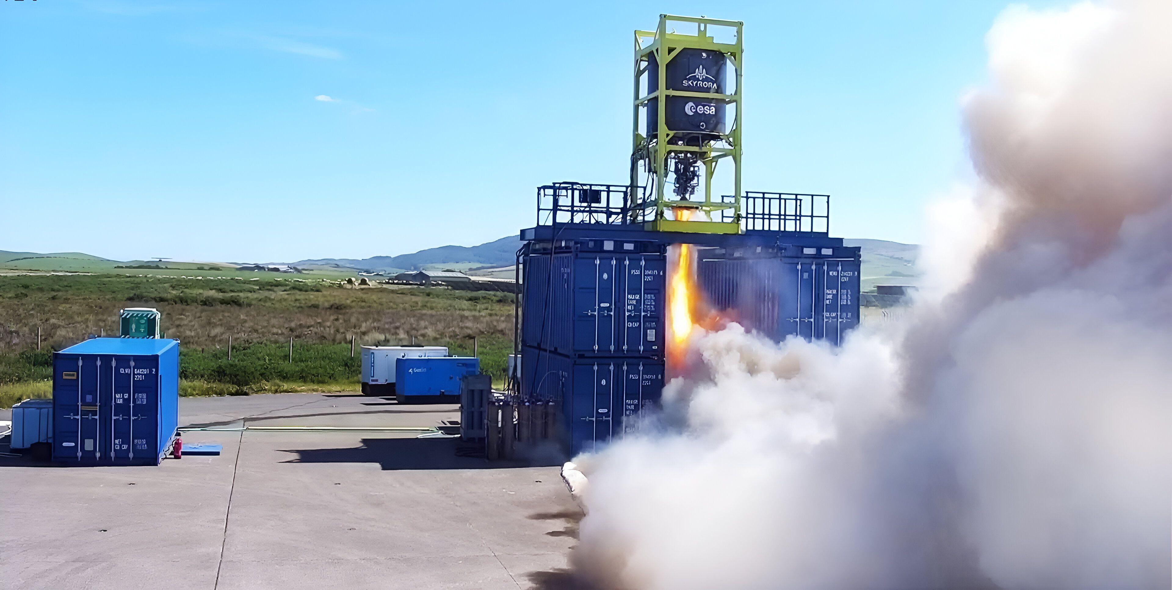 Skyrora engine test