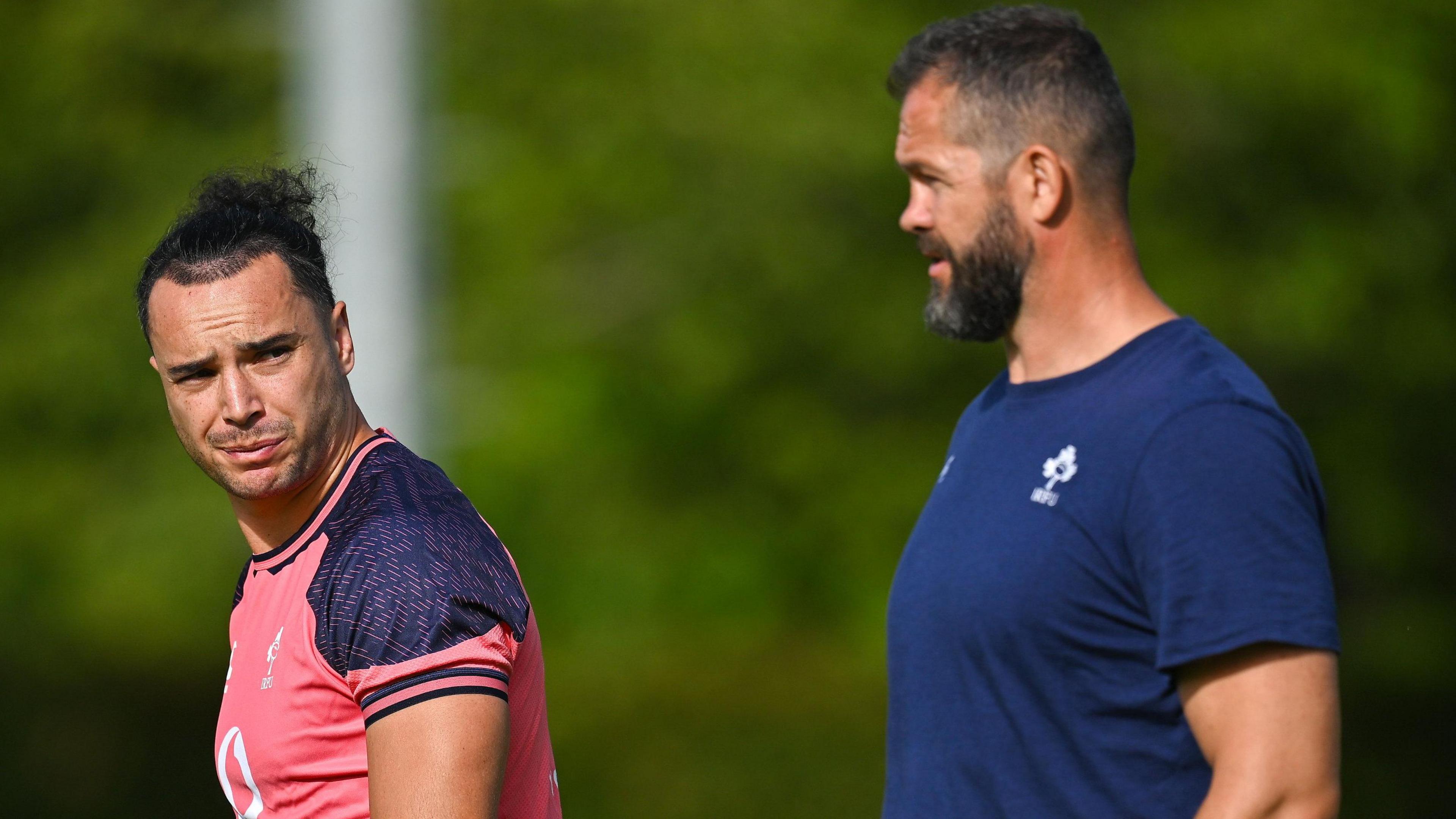 James Lowe and Andy Farrell
