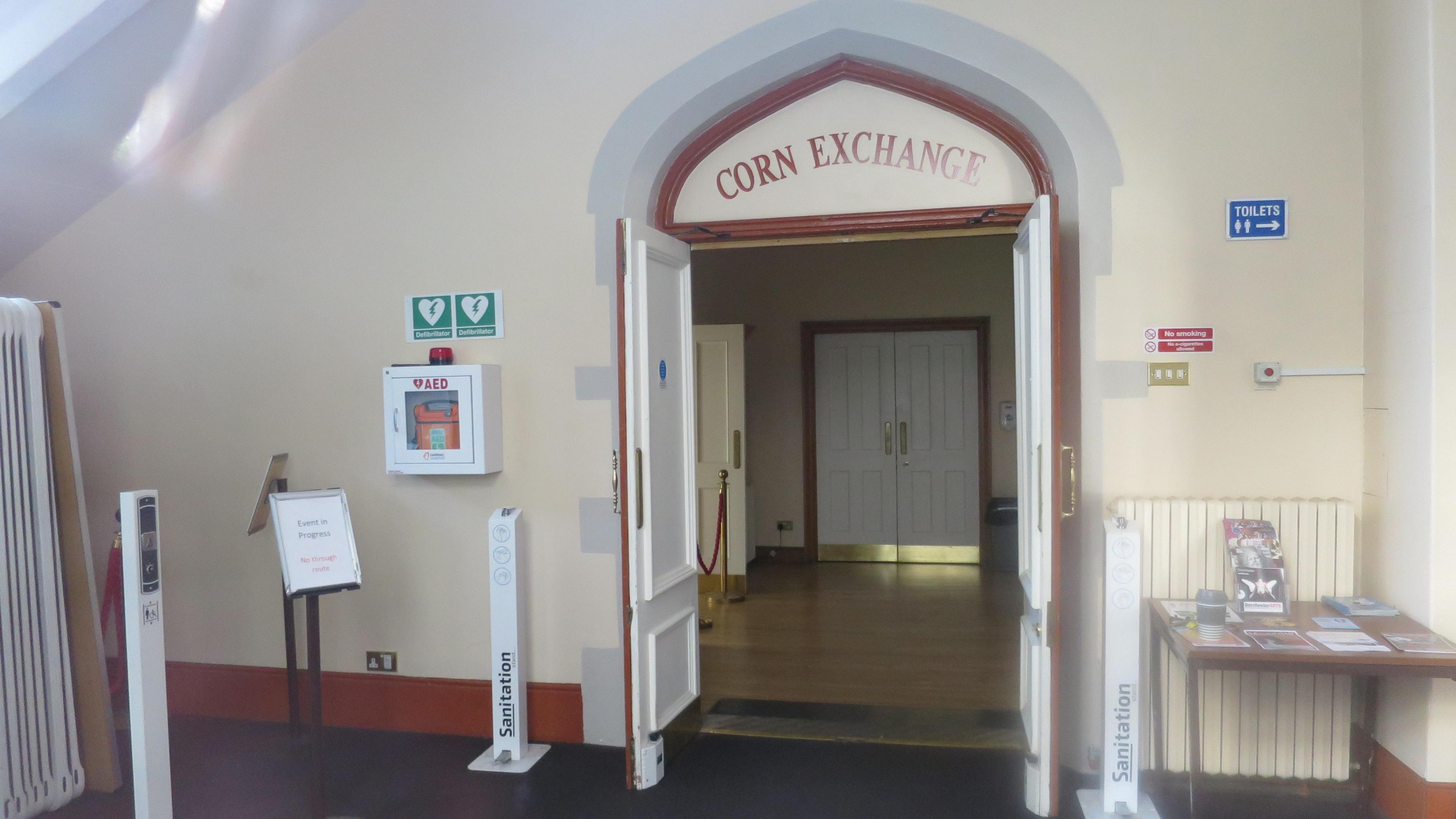 Inside the Corn Exchange