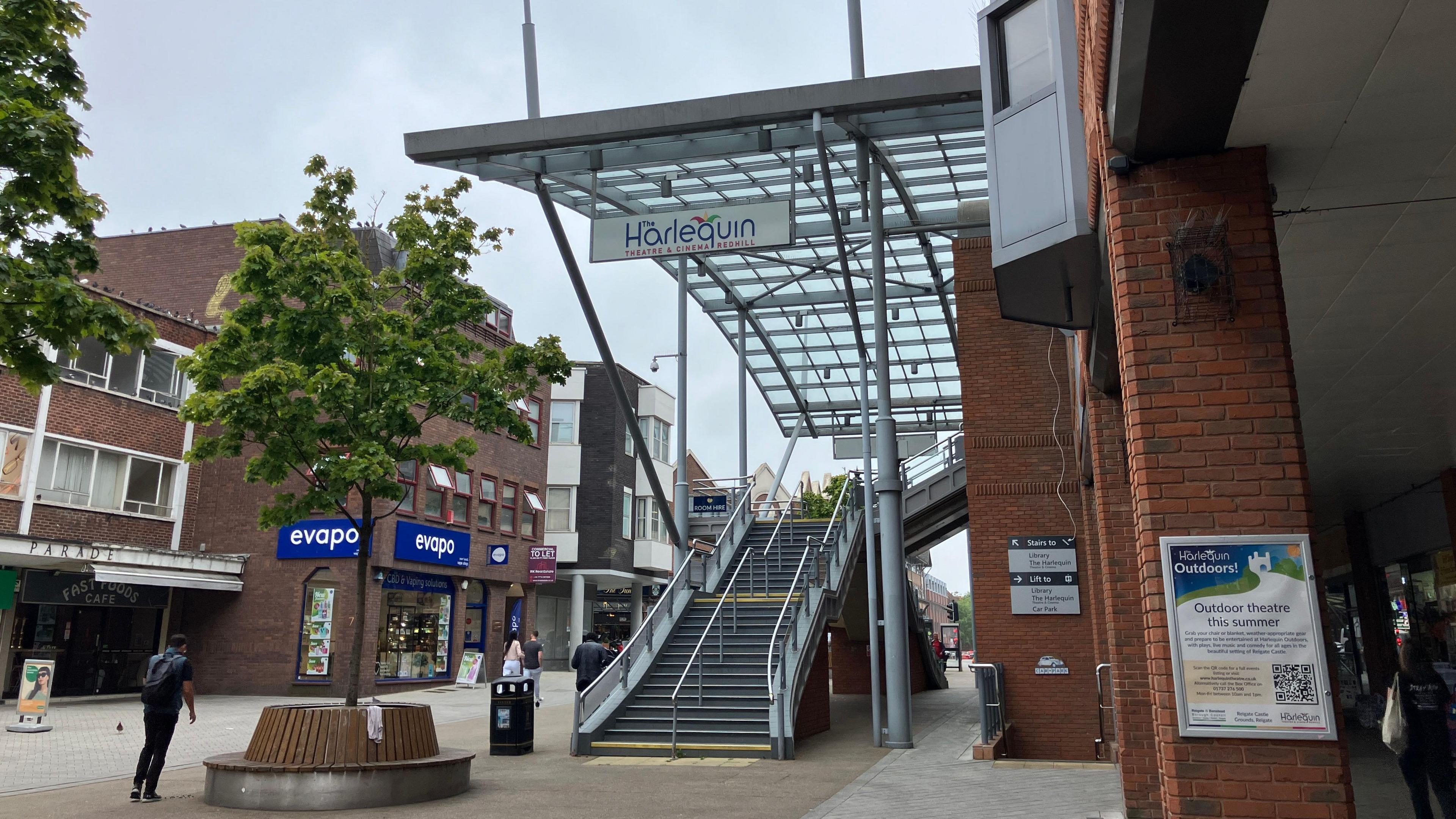 Harlequin Theatre and Cinema, Redhill town centre