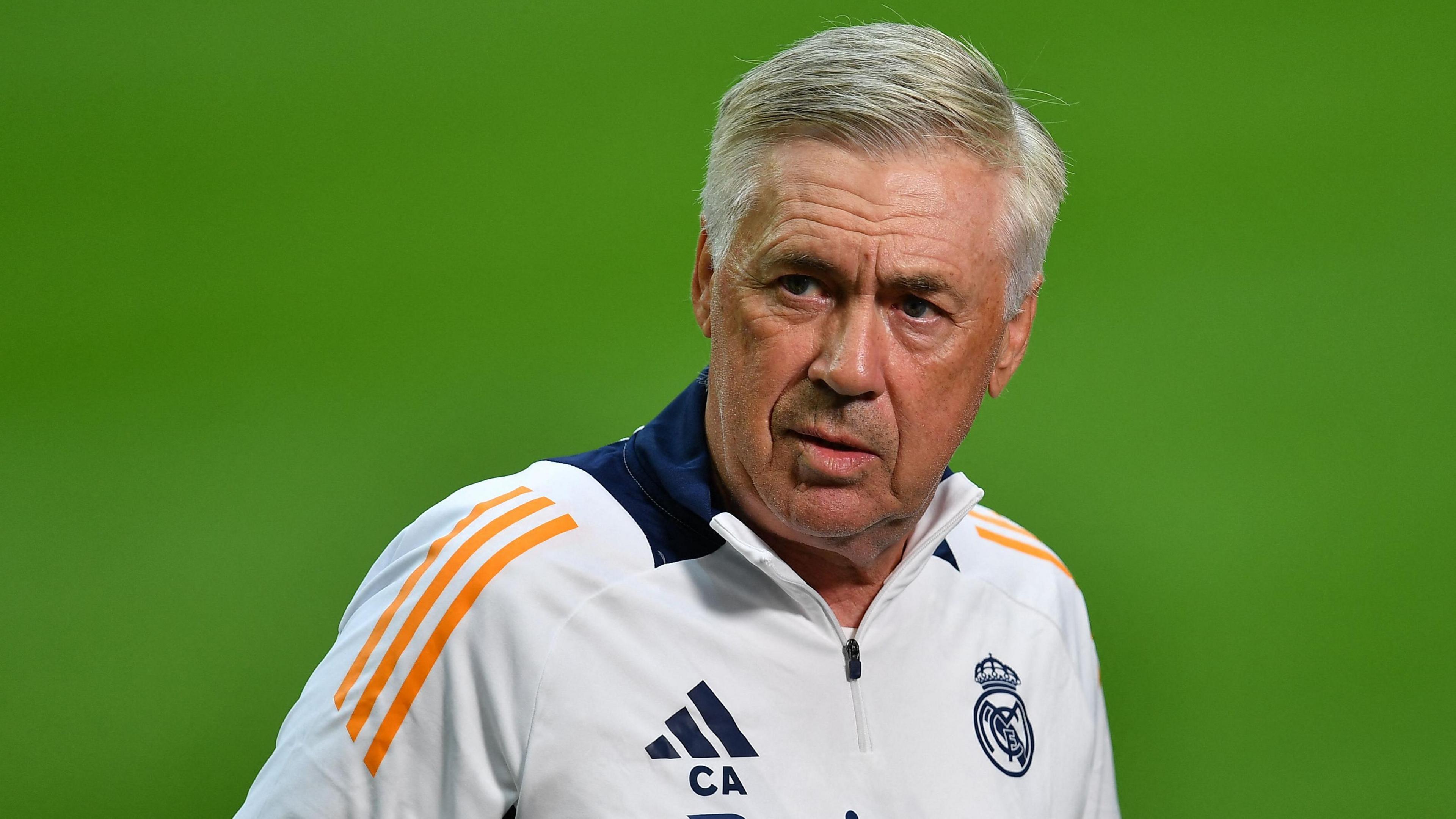 Real Madrid manager Carlo Ancelotti