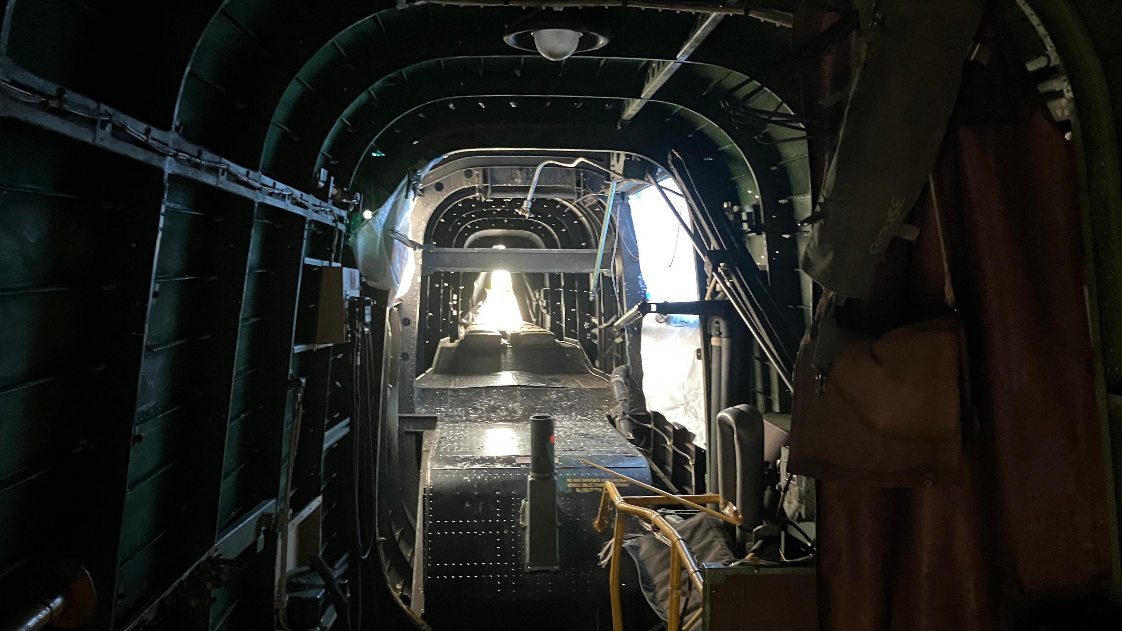 Interior of the plane 