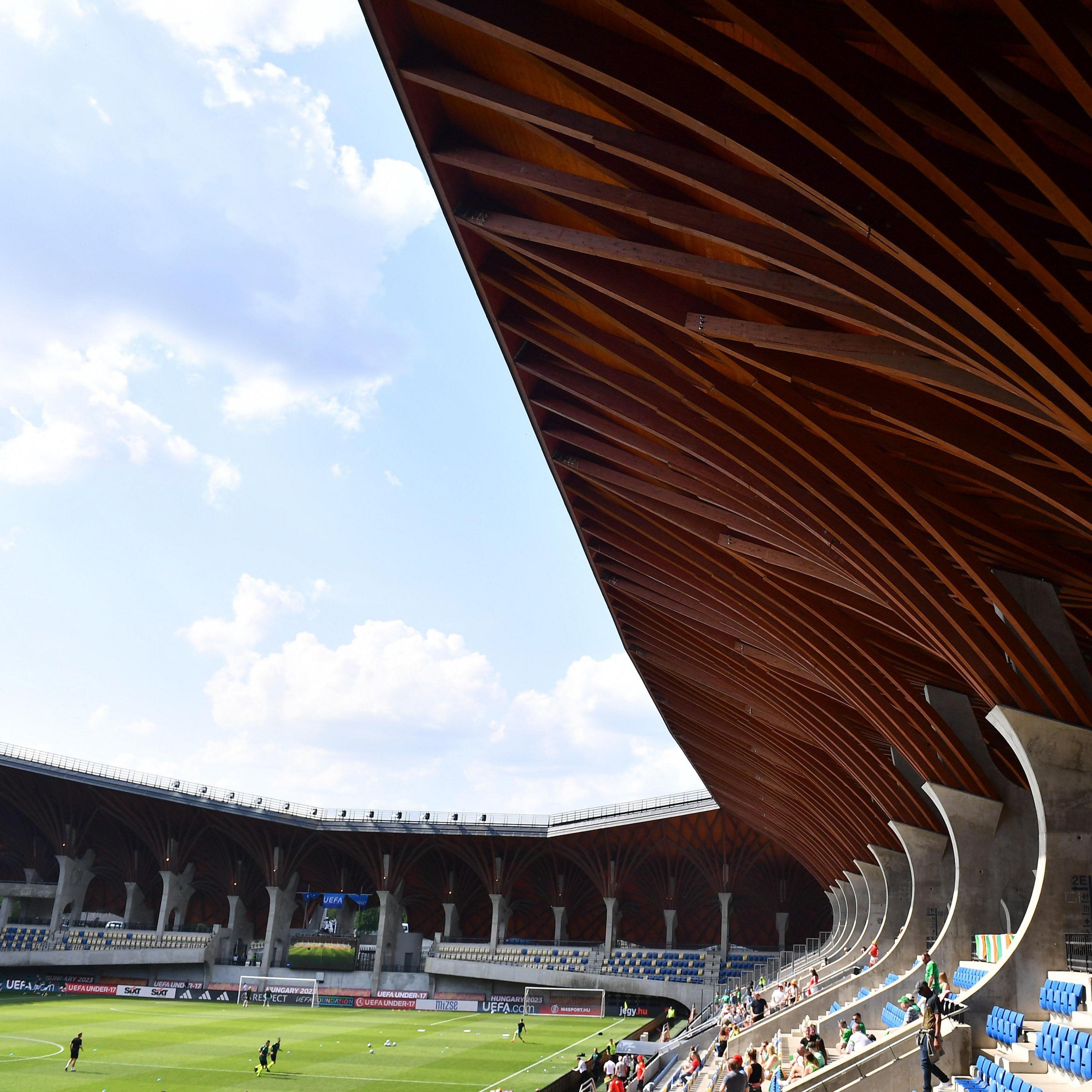 A general view of the Pancho Arena in Felcsut