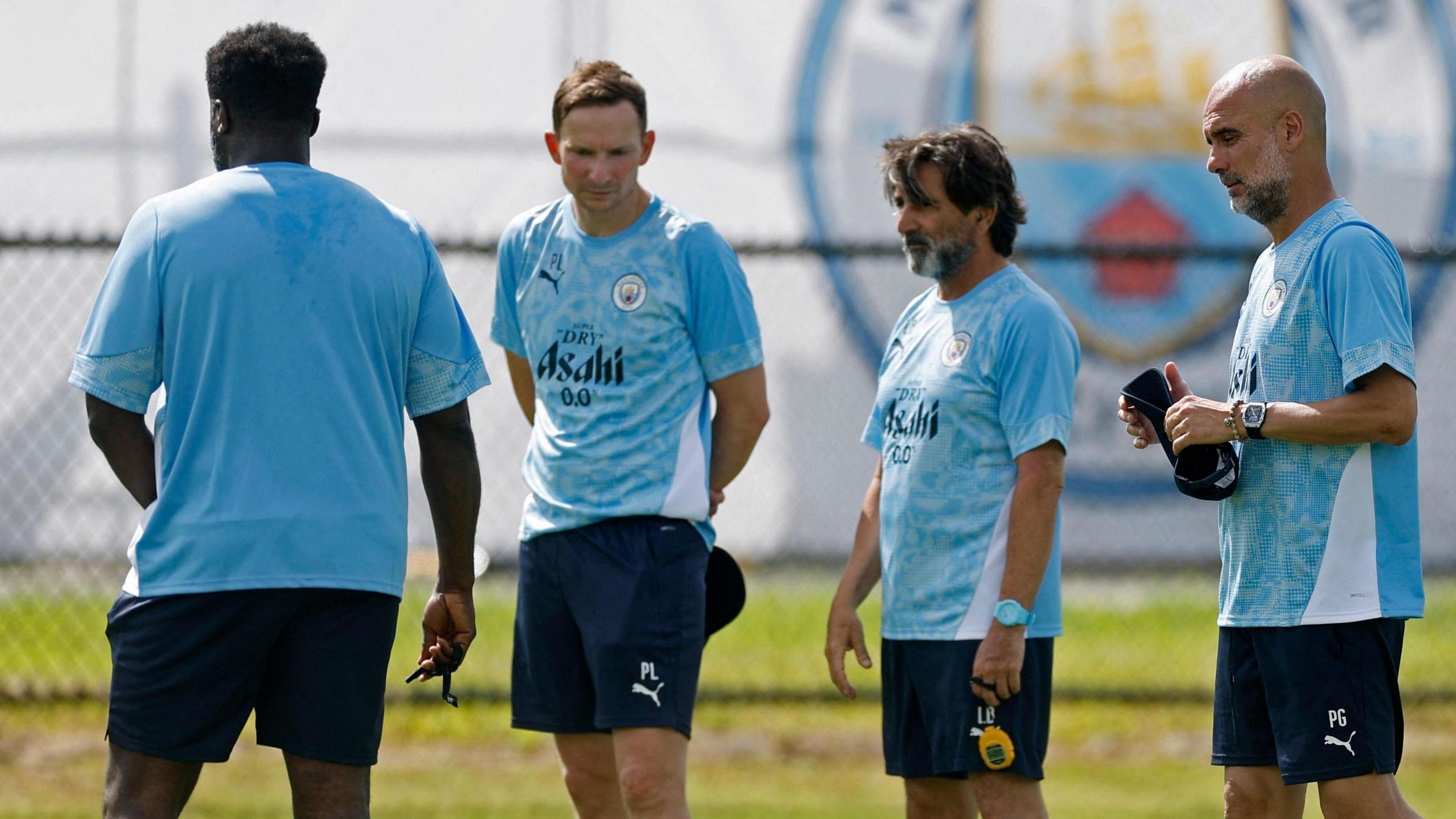 Manchester City coaching staff