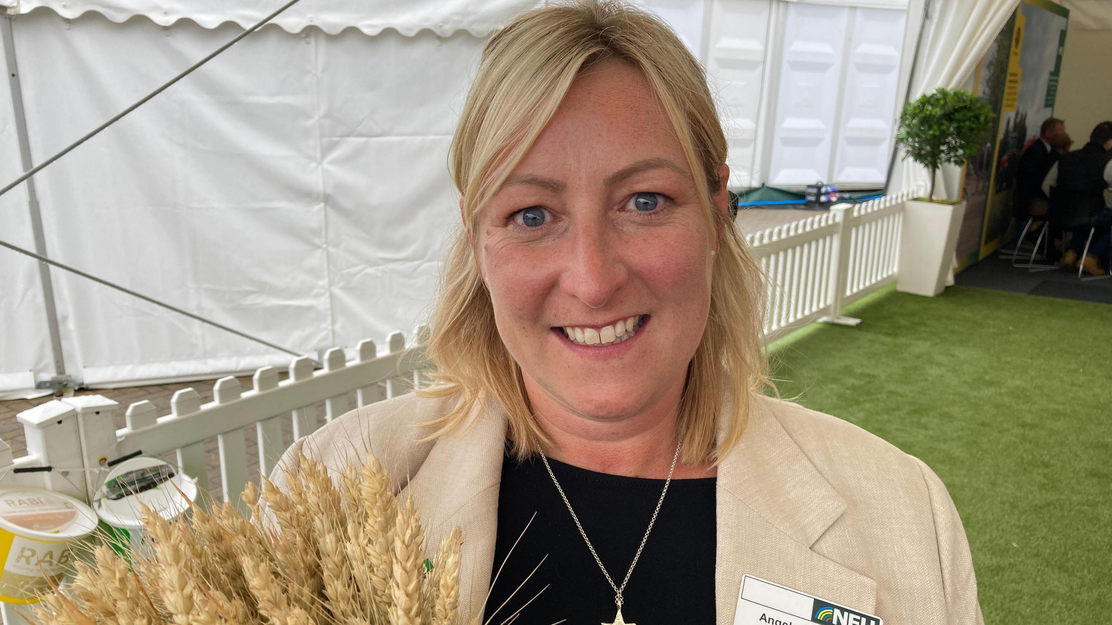 Pig and arable farmer Angela Kirkwood