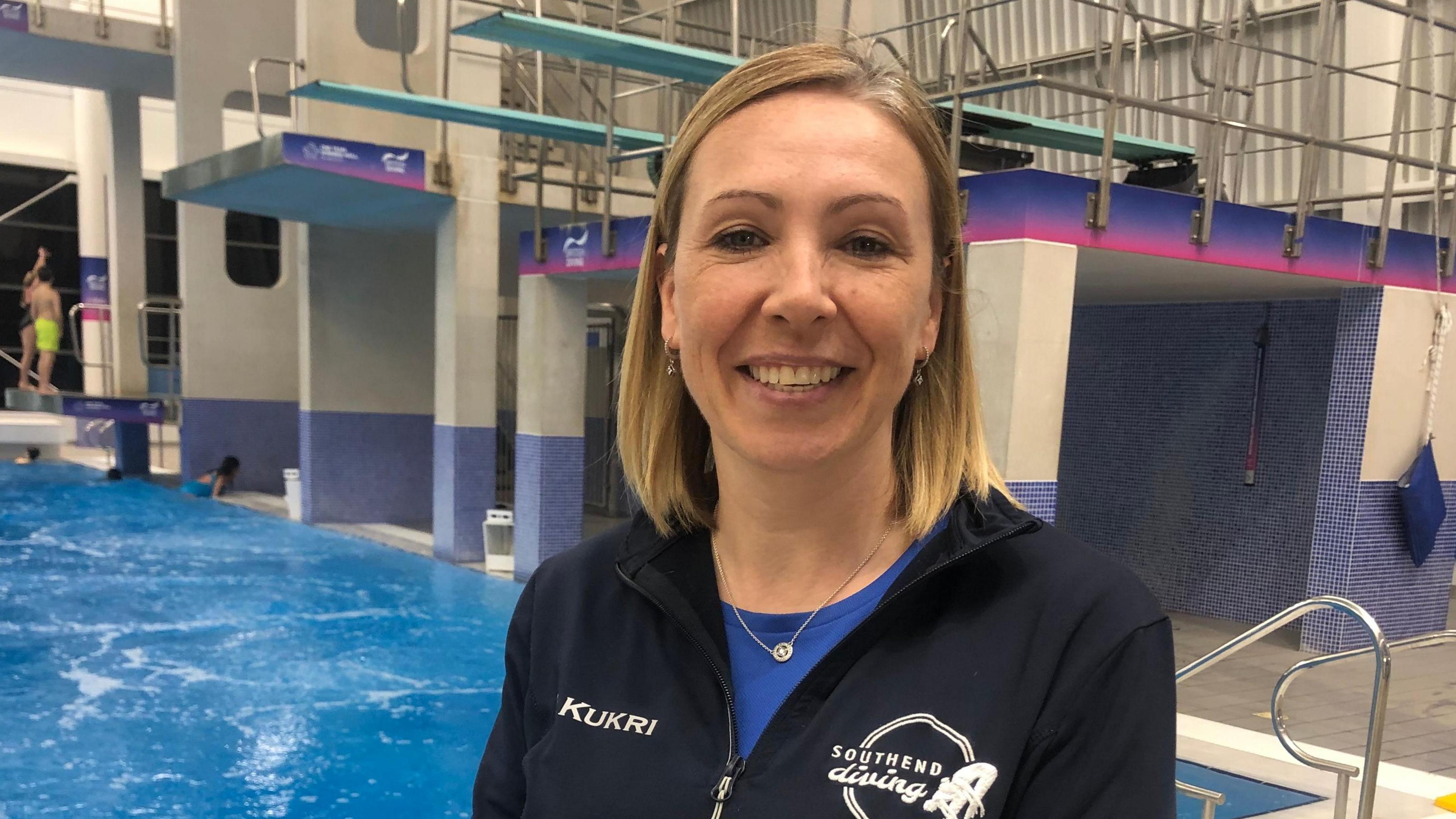 Southend Diving coach Shan Veasey