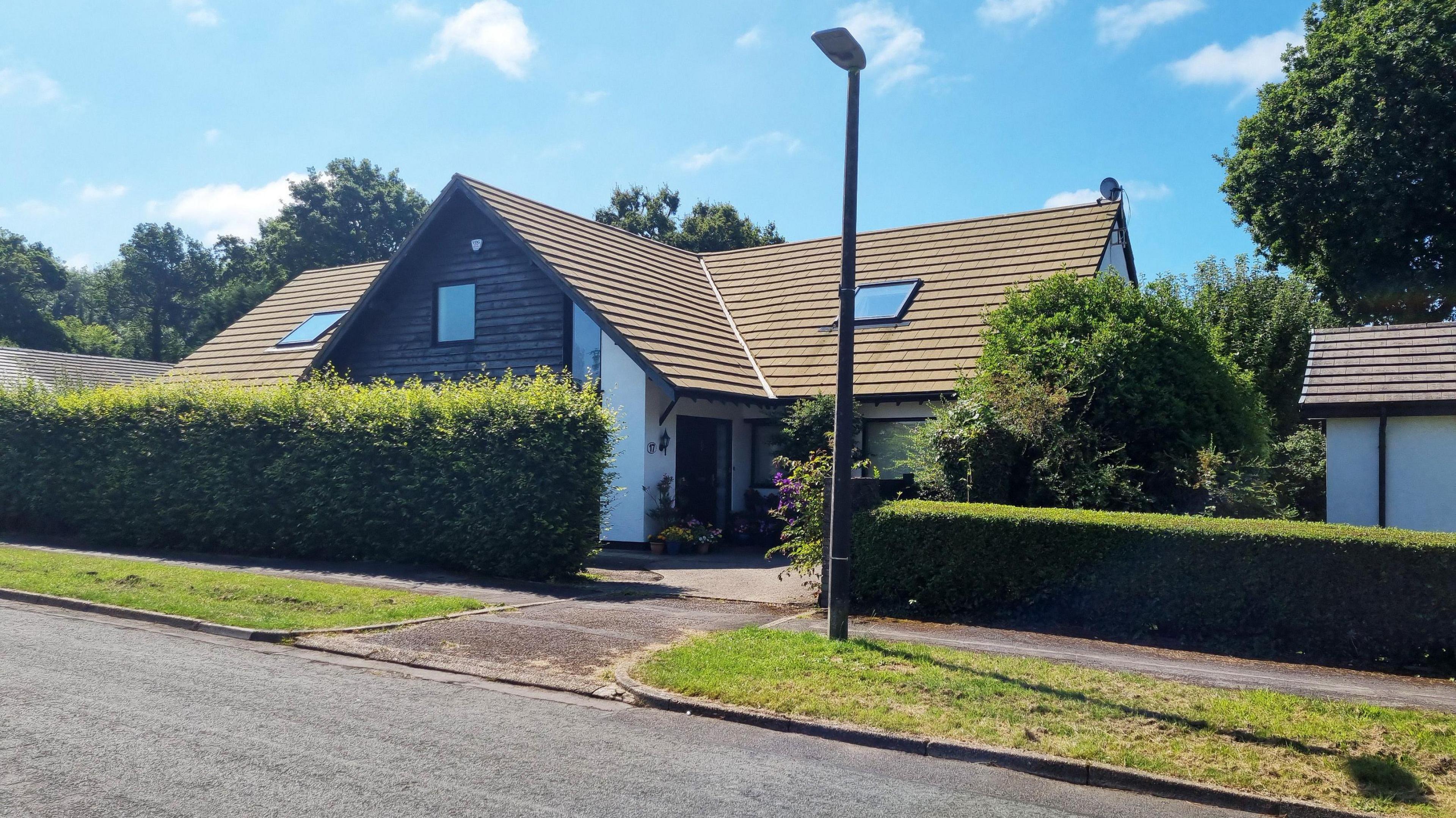 A unique-looking 70s build in Dinas Powys.