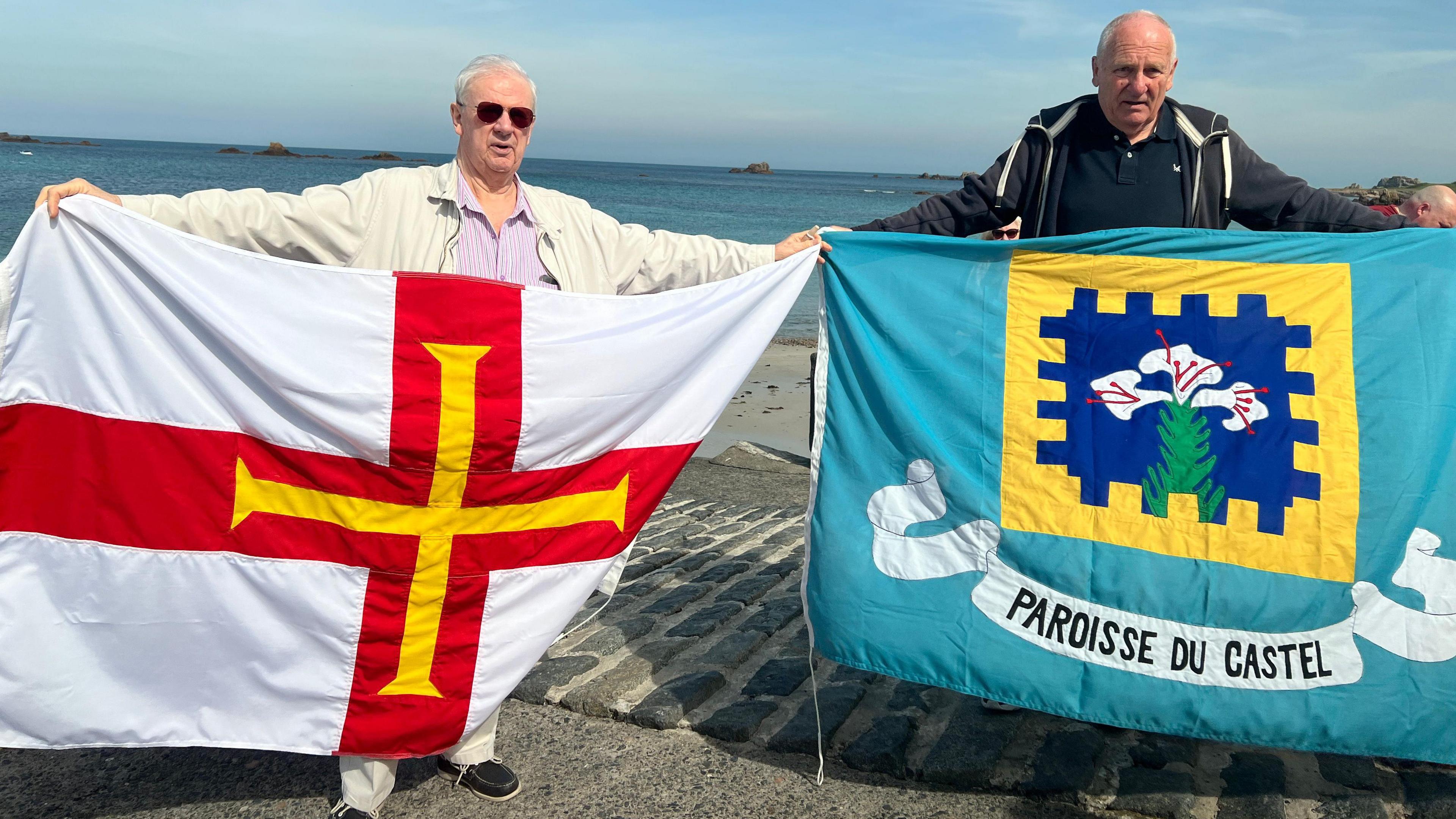 Image shows blessings of the flags in Cobo