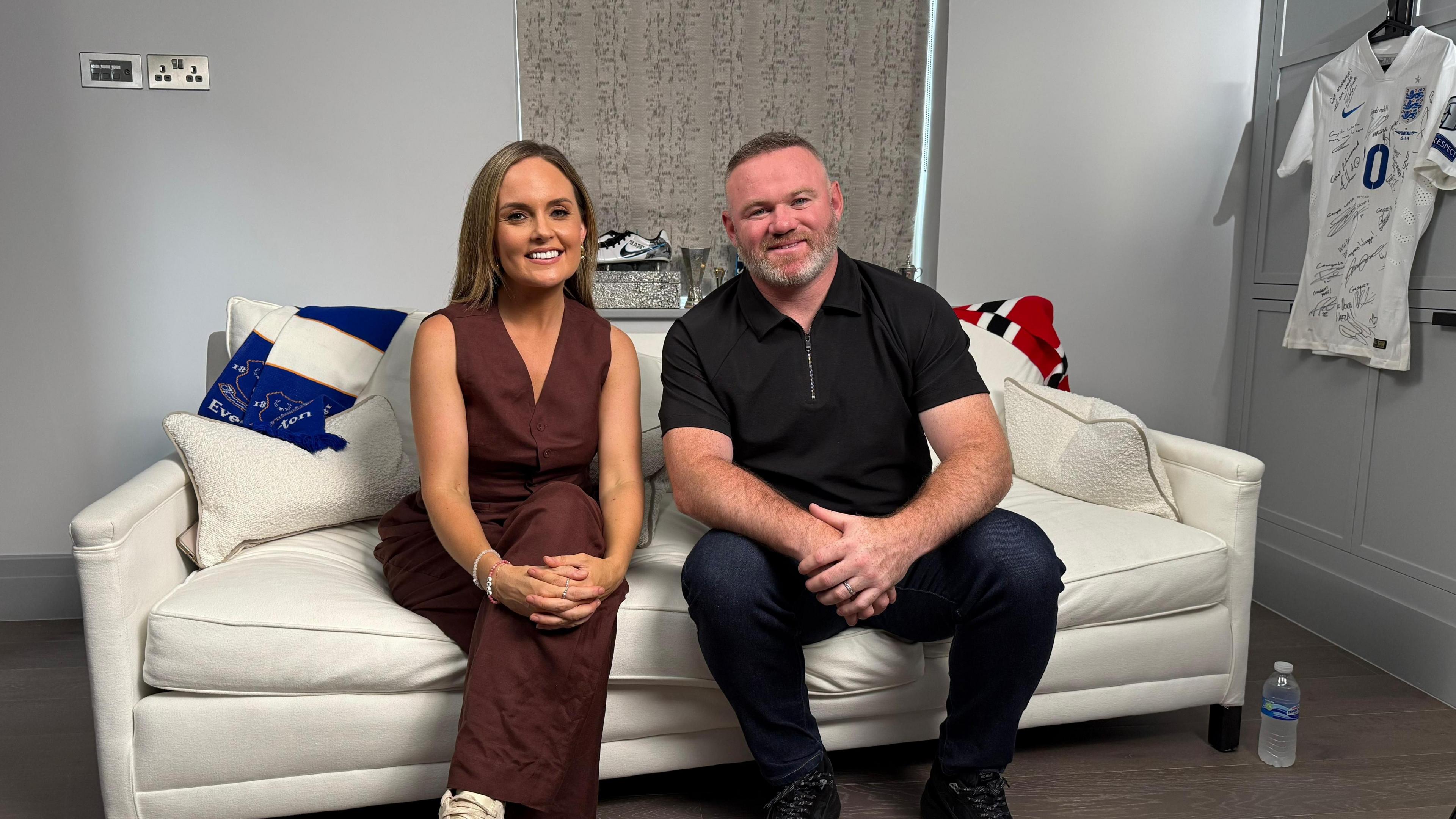Wayne Rooney and Kelly Somers
