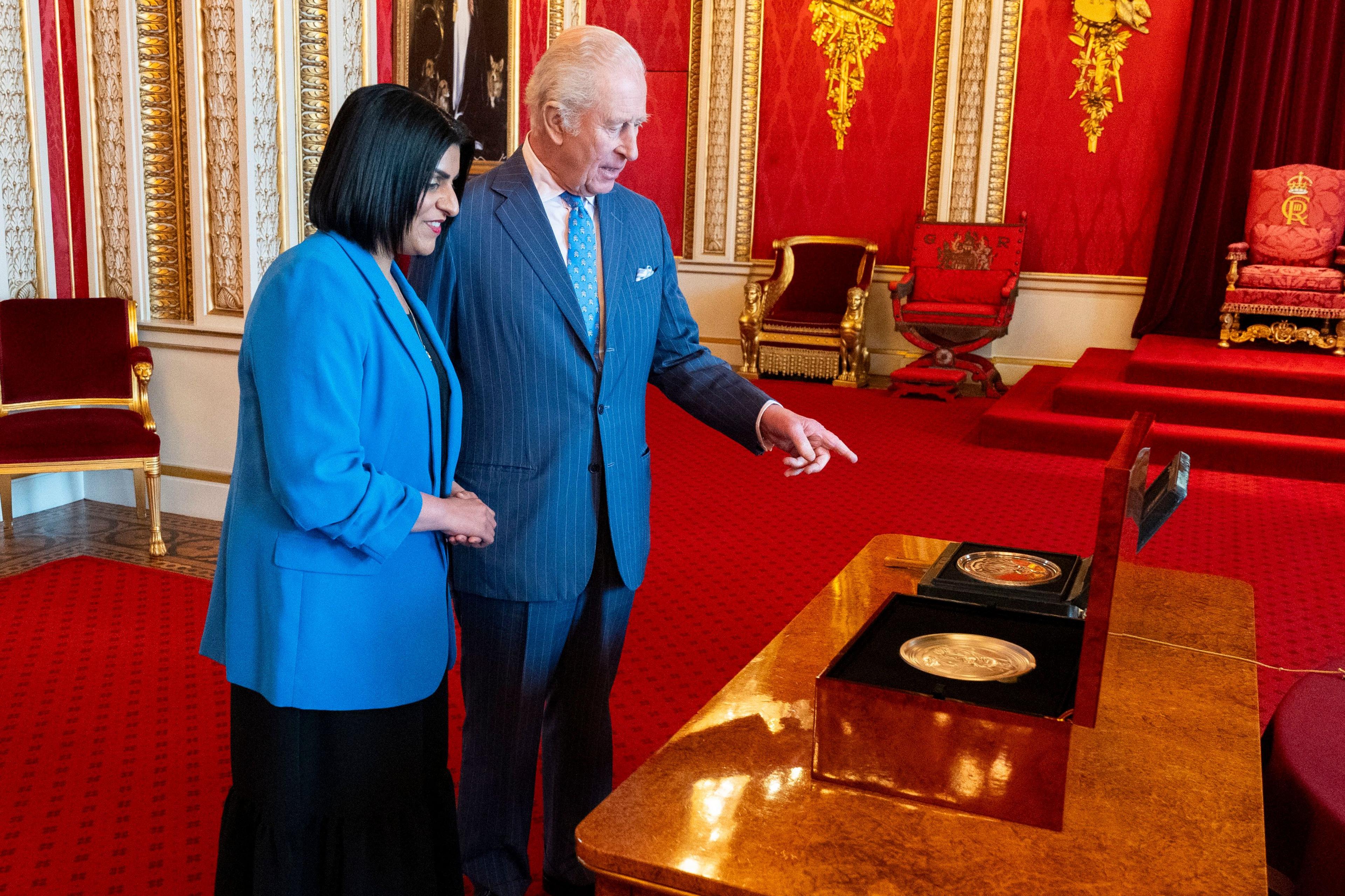 King Charles III and Lord Chancellor Shabana Mahmood