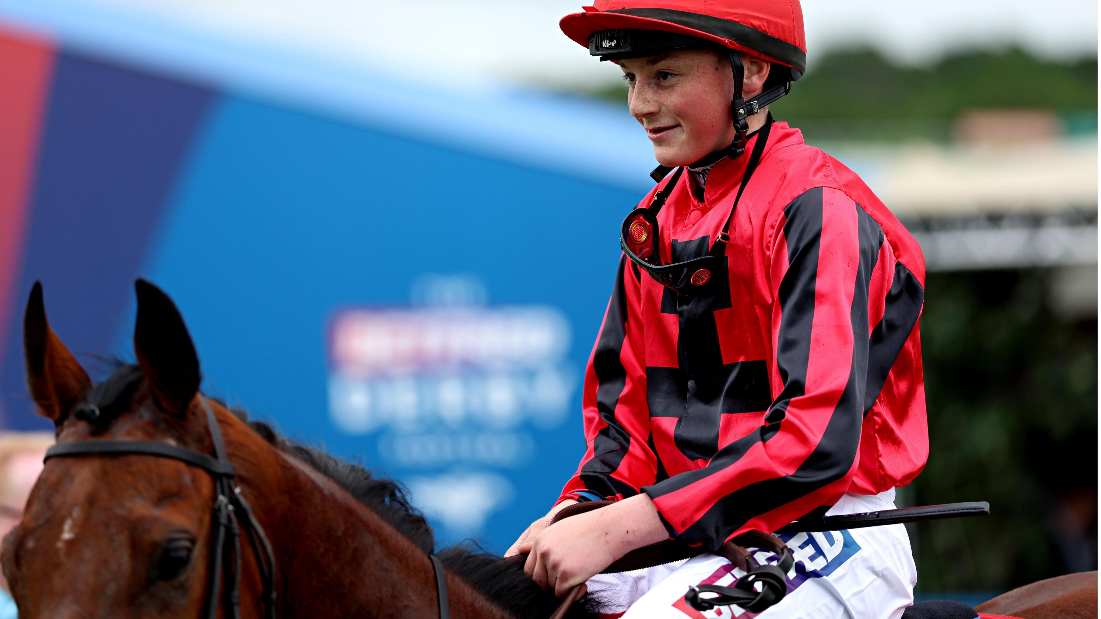 Warren Fentiman on Stormy Impact at Epsom
